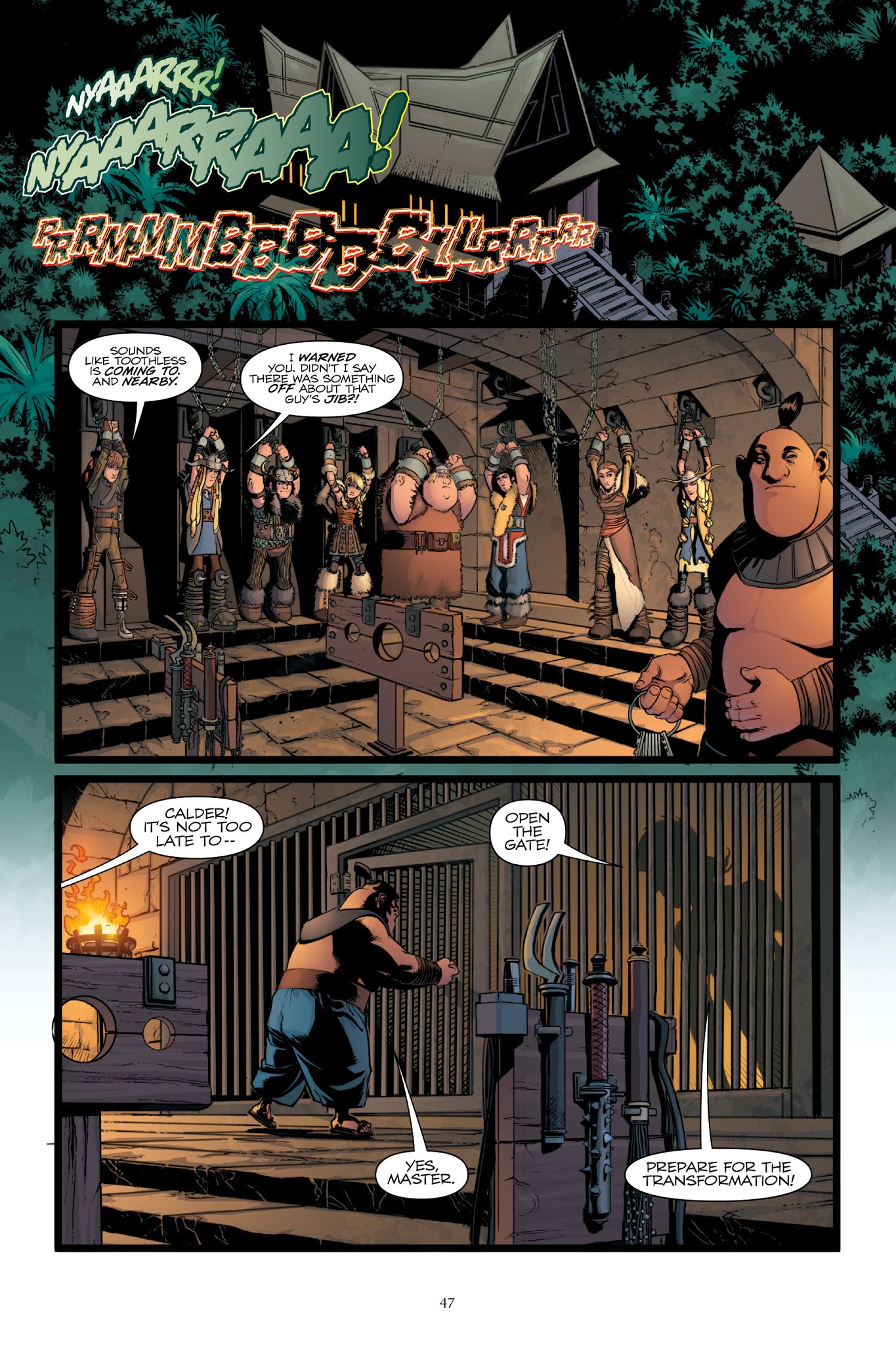 Read online How To Train Your Dragon: The Serpent's Heir comic -  Issue # TPB - 48