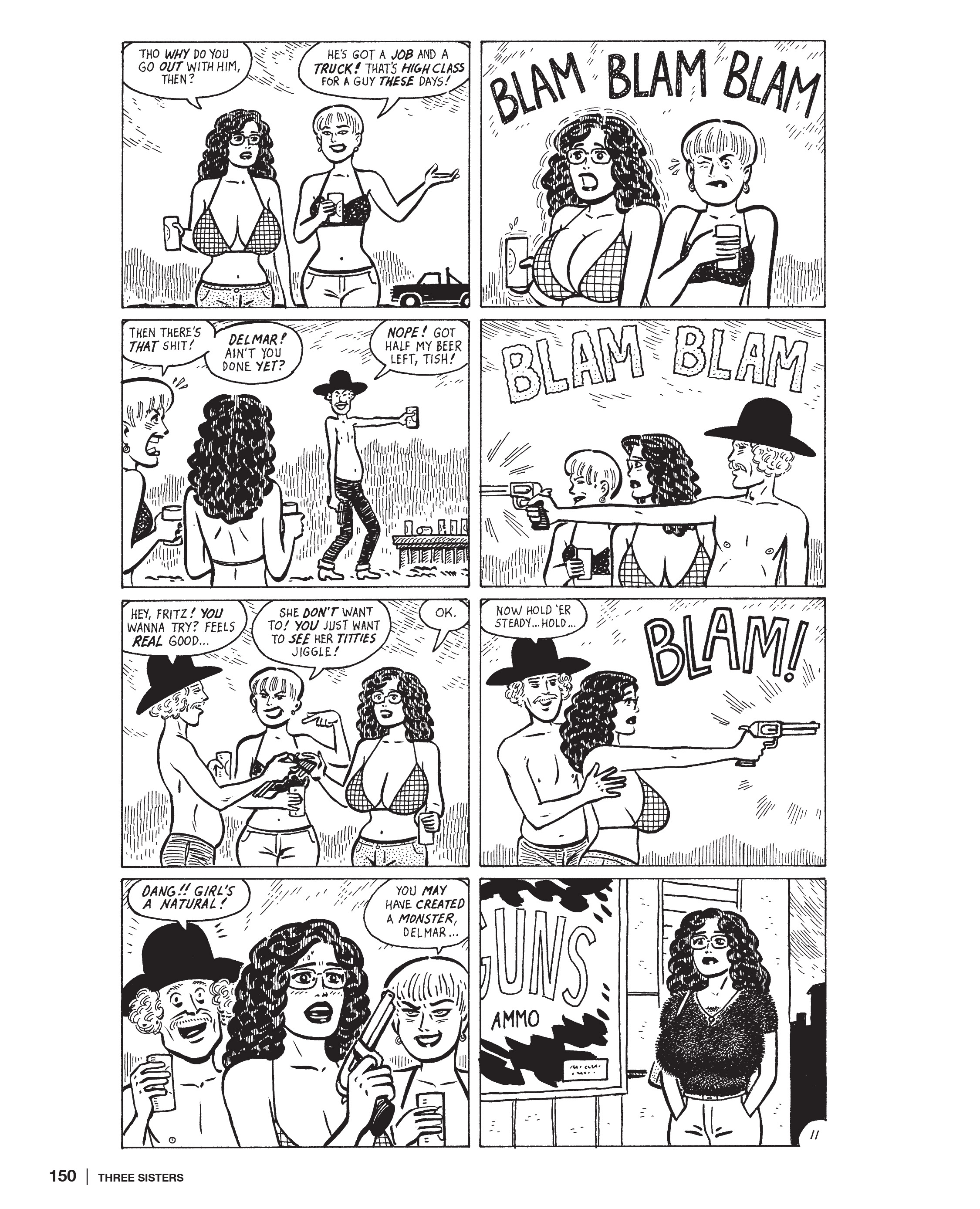 Read online Three Sisters: The Love and Rockets Library comic -  Issue # TPB (Part 2) - 50