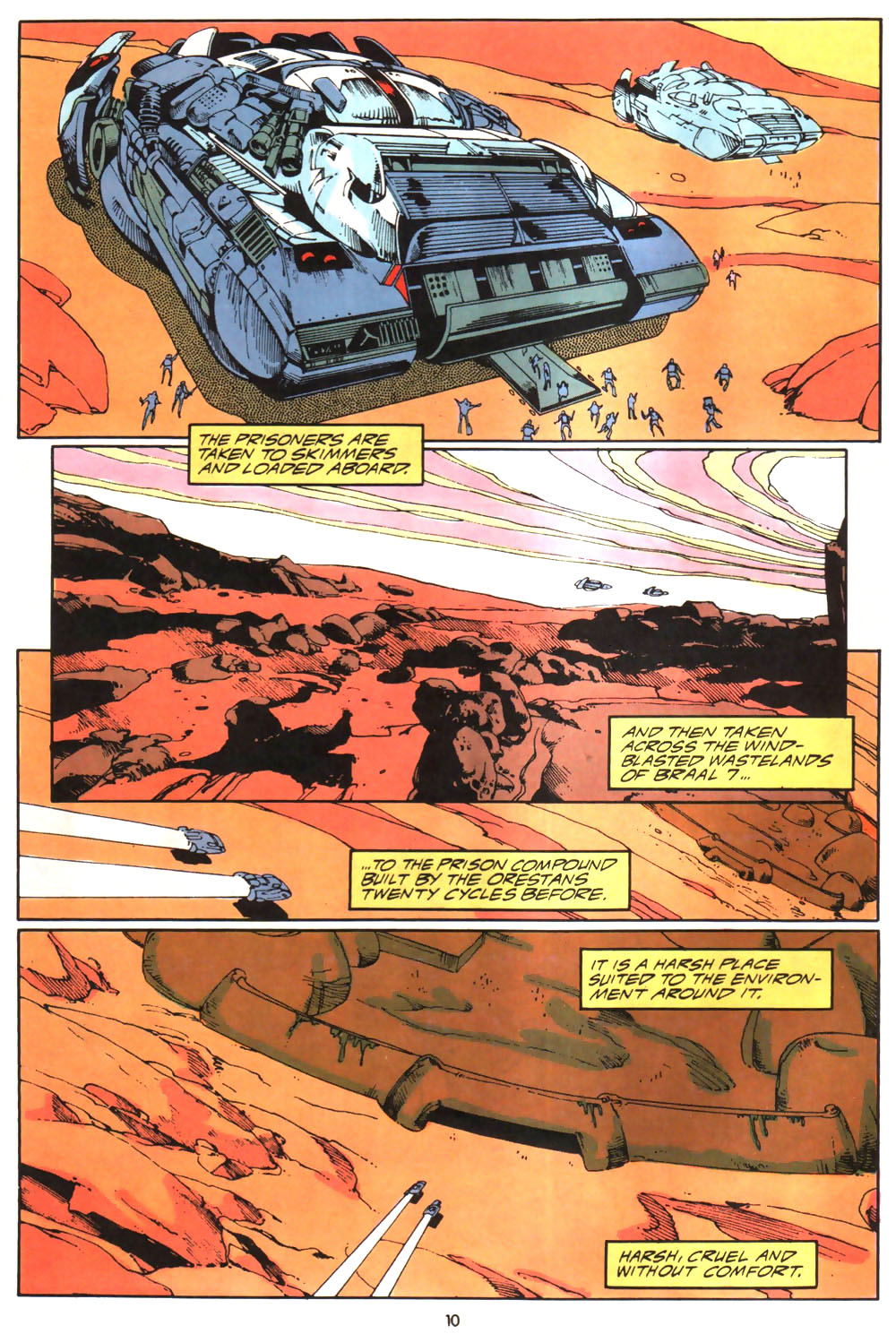 Read online Alien Legion (1987) comic -  Issue #10 - 12