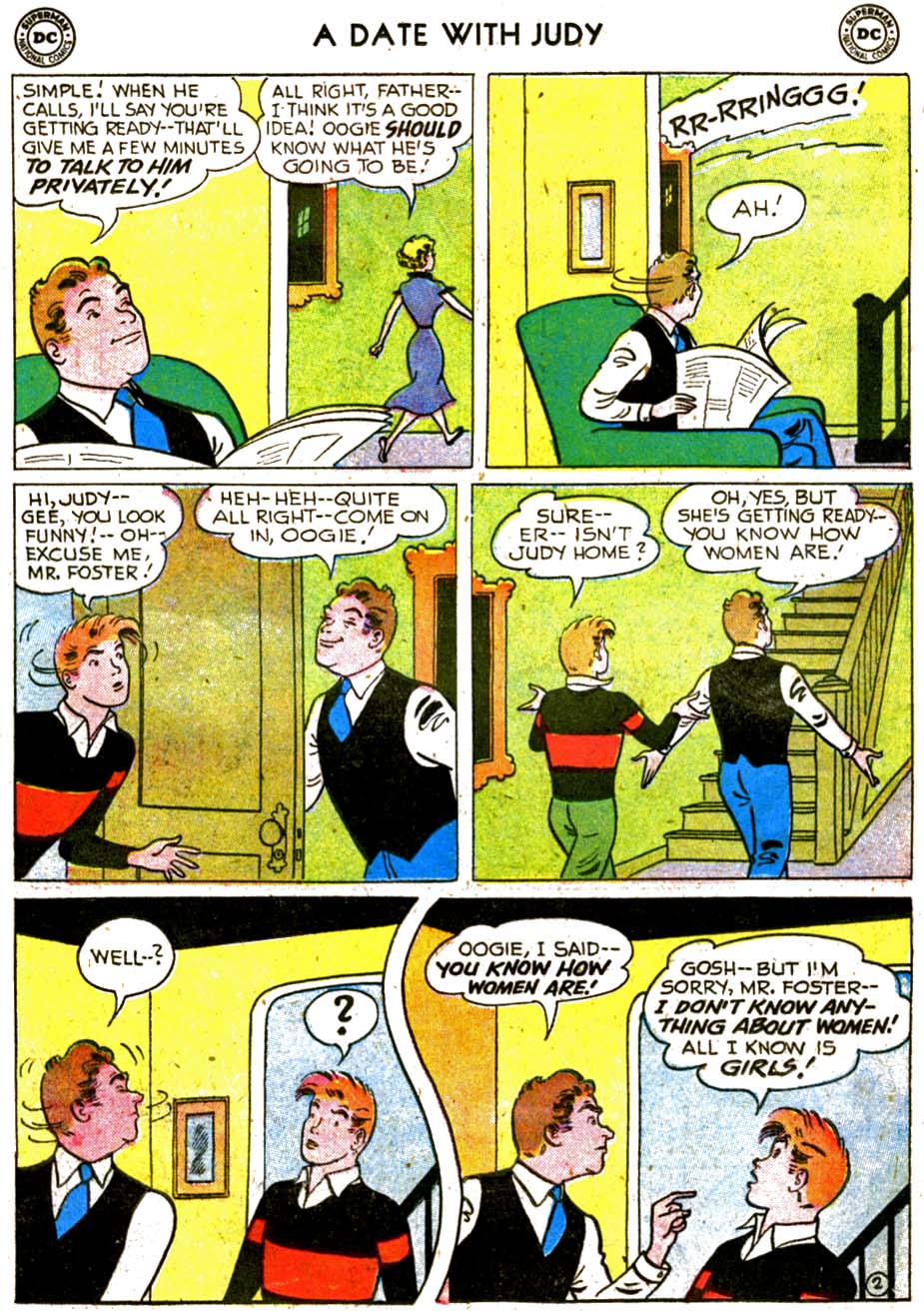 Read online A Date with Judy comic -  Issue #58 - 12