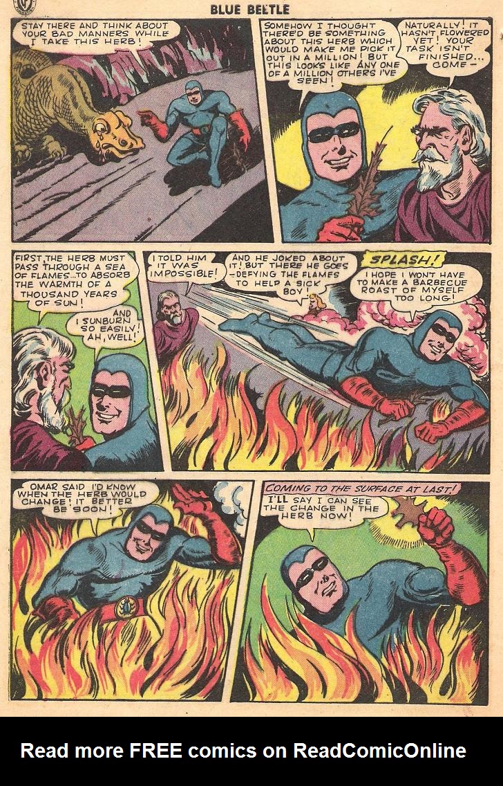 Read online The Blue Beetle comic -  Issue #38 - 10
