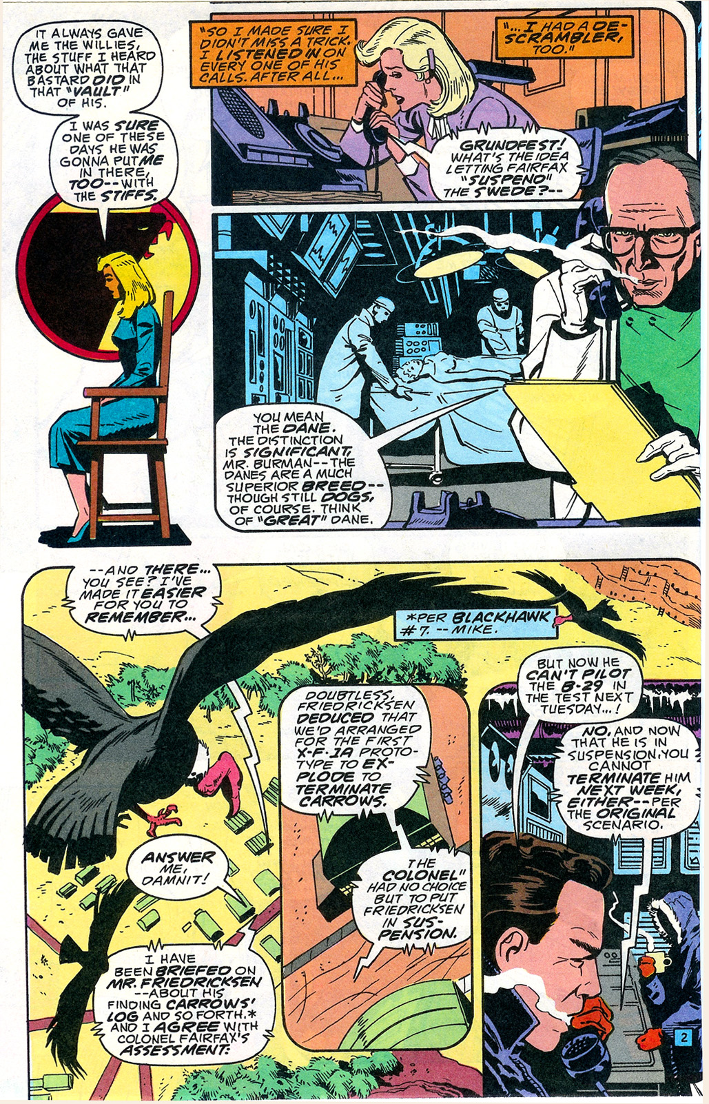 Blackhawk (1989) Issue #8 #9 - English 4
