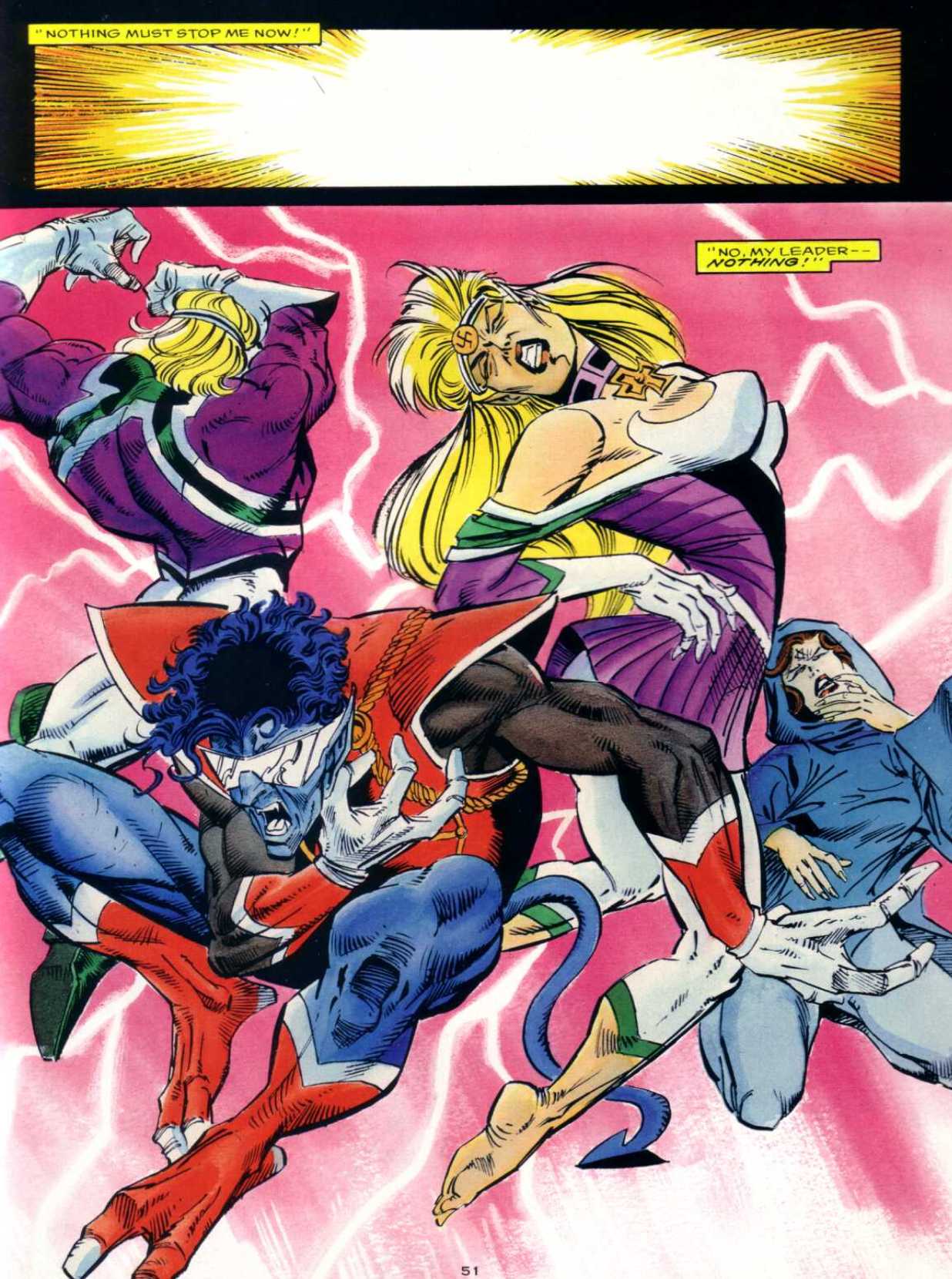 Read online Marvel Graphic Novel comic -  Issue #66 - Excalibur - Weird War III - 48
