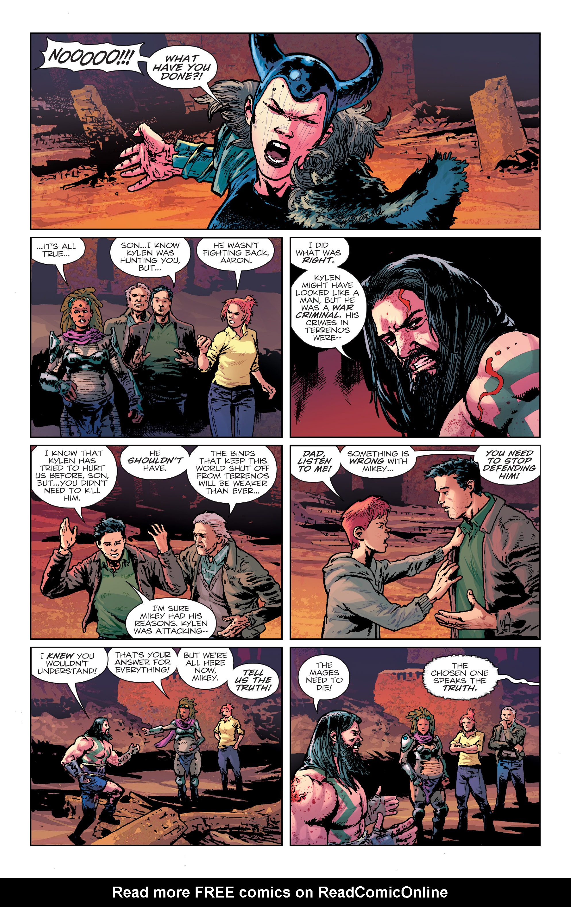 Read online Birthright (2014) comic -  Issue #24 - 16