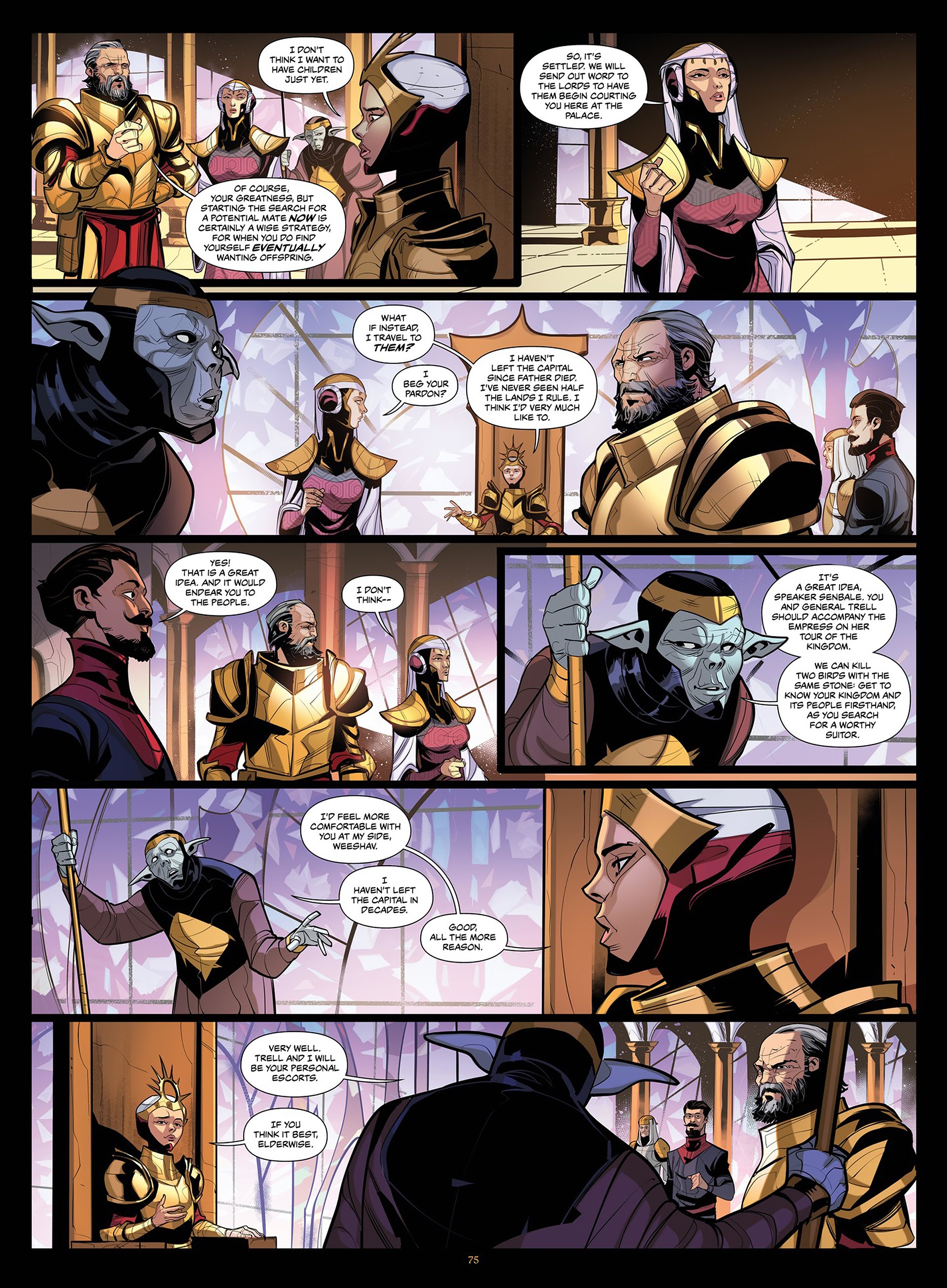 Read online Winds of Numa Sera comic -  Issue # TPB (Part 1) - 71