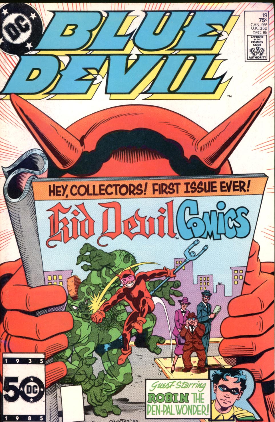 Read online Blue Devil comic -  Issue #19 - 1