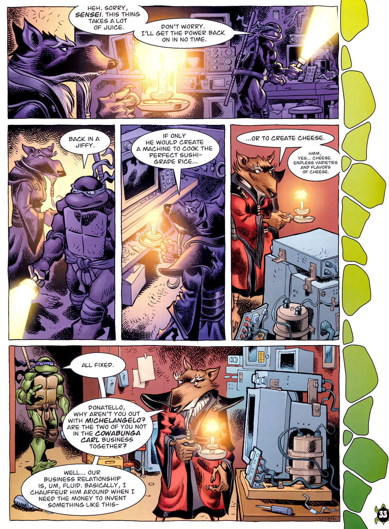Read online Teenage Mutant Ninja Turtles Comic comic -  Issue #6 - 25