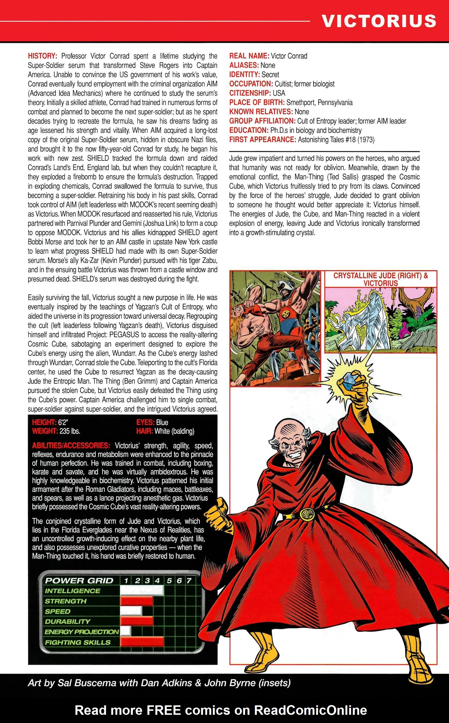 Read online Official Handbook of the Marvel Universe A to Z comic -  Issue # TPB 12 (Part 2) - 123