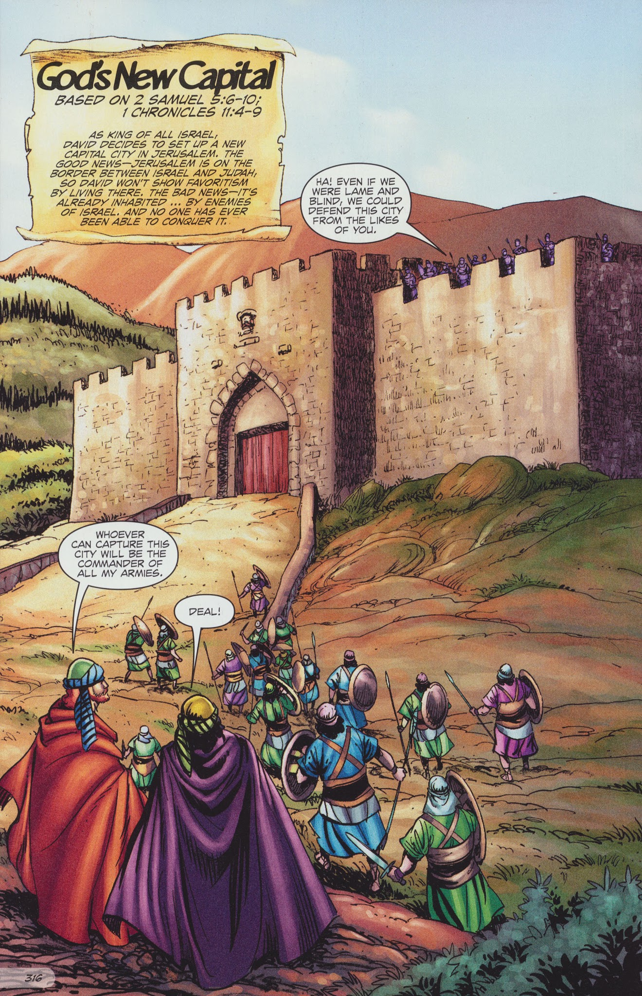 Read online The Action Bible comic -  Issue # TPB 1 - 320