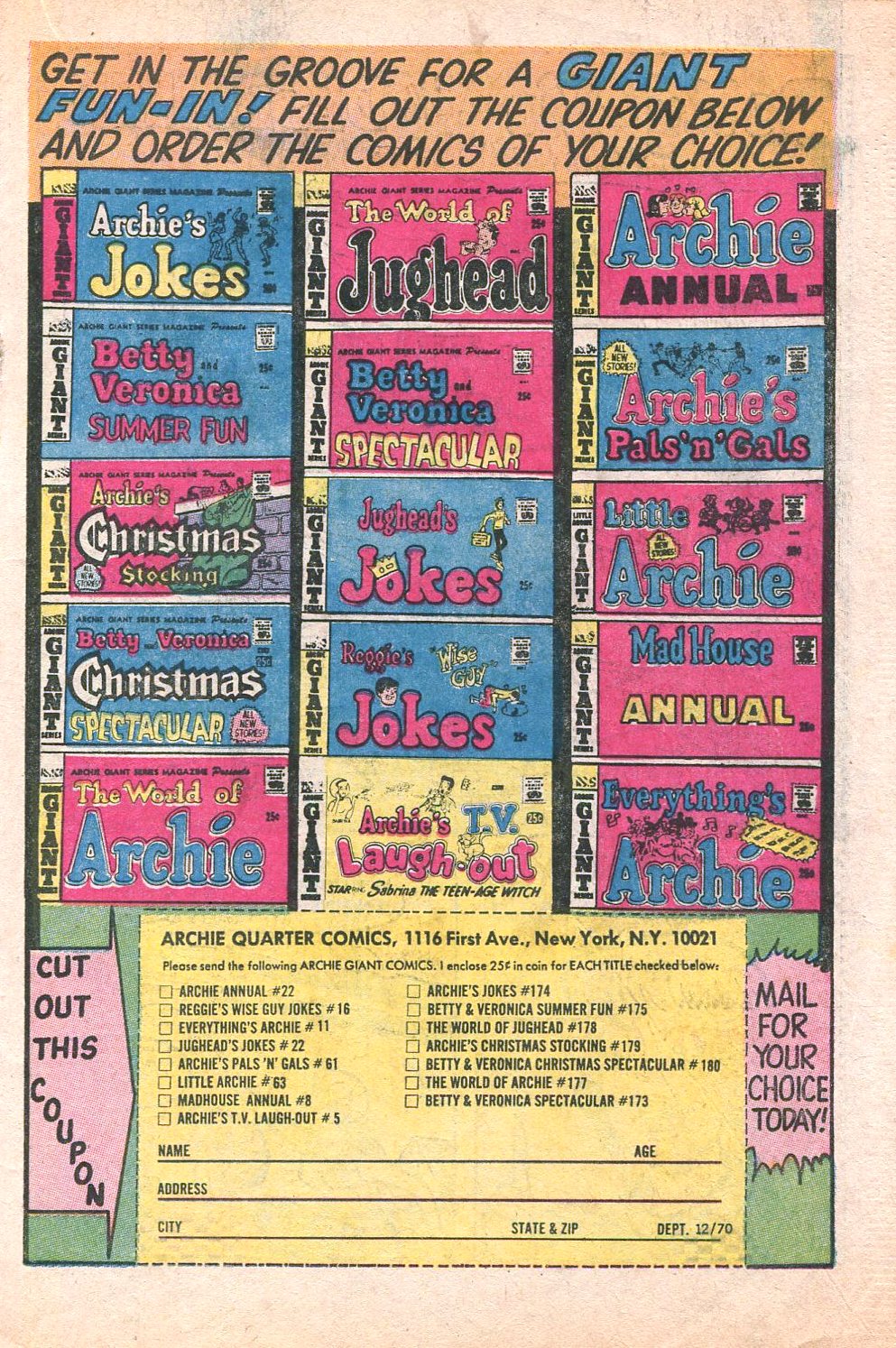 Read online Betty and Me comic -  Issue #32 - 19