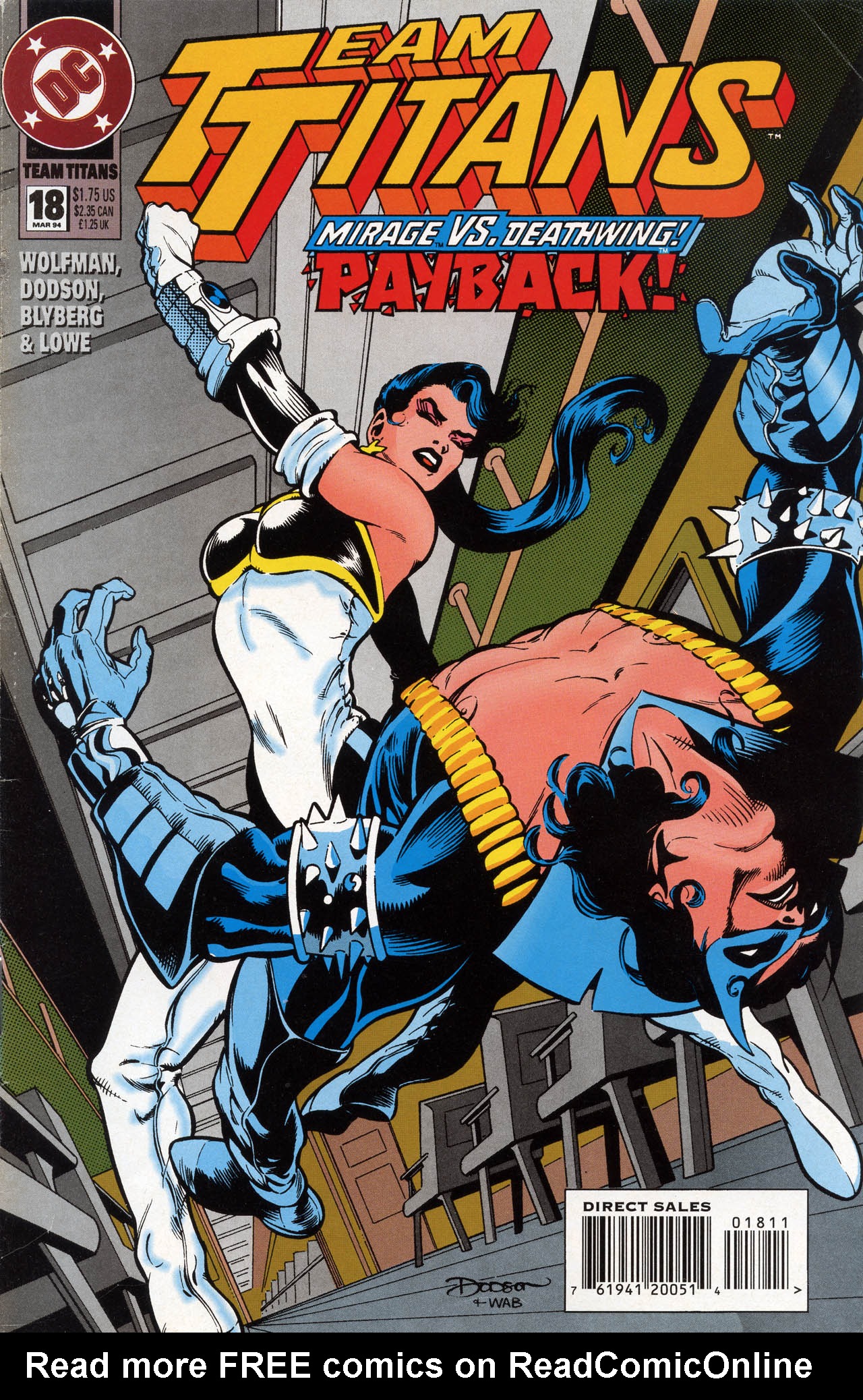 Read online Team Titans comic -  Issue #18 - 1