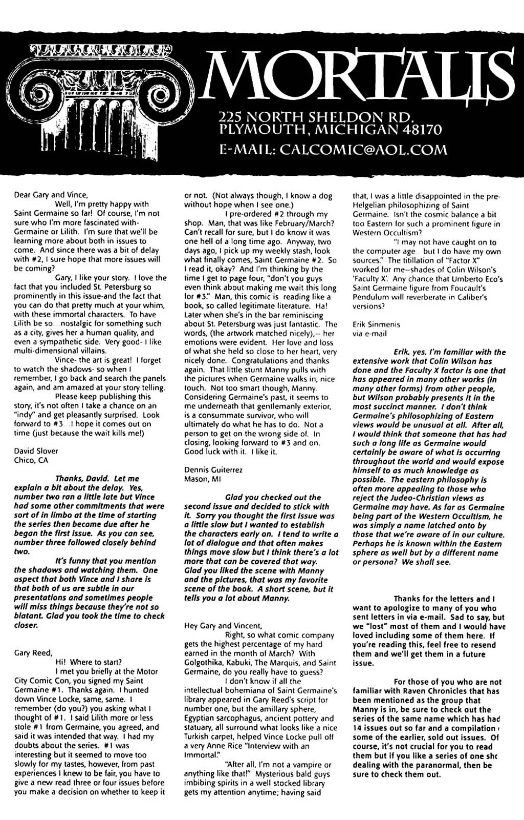 Read online Saint Germaine comic -  Issue #3 - 31