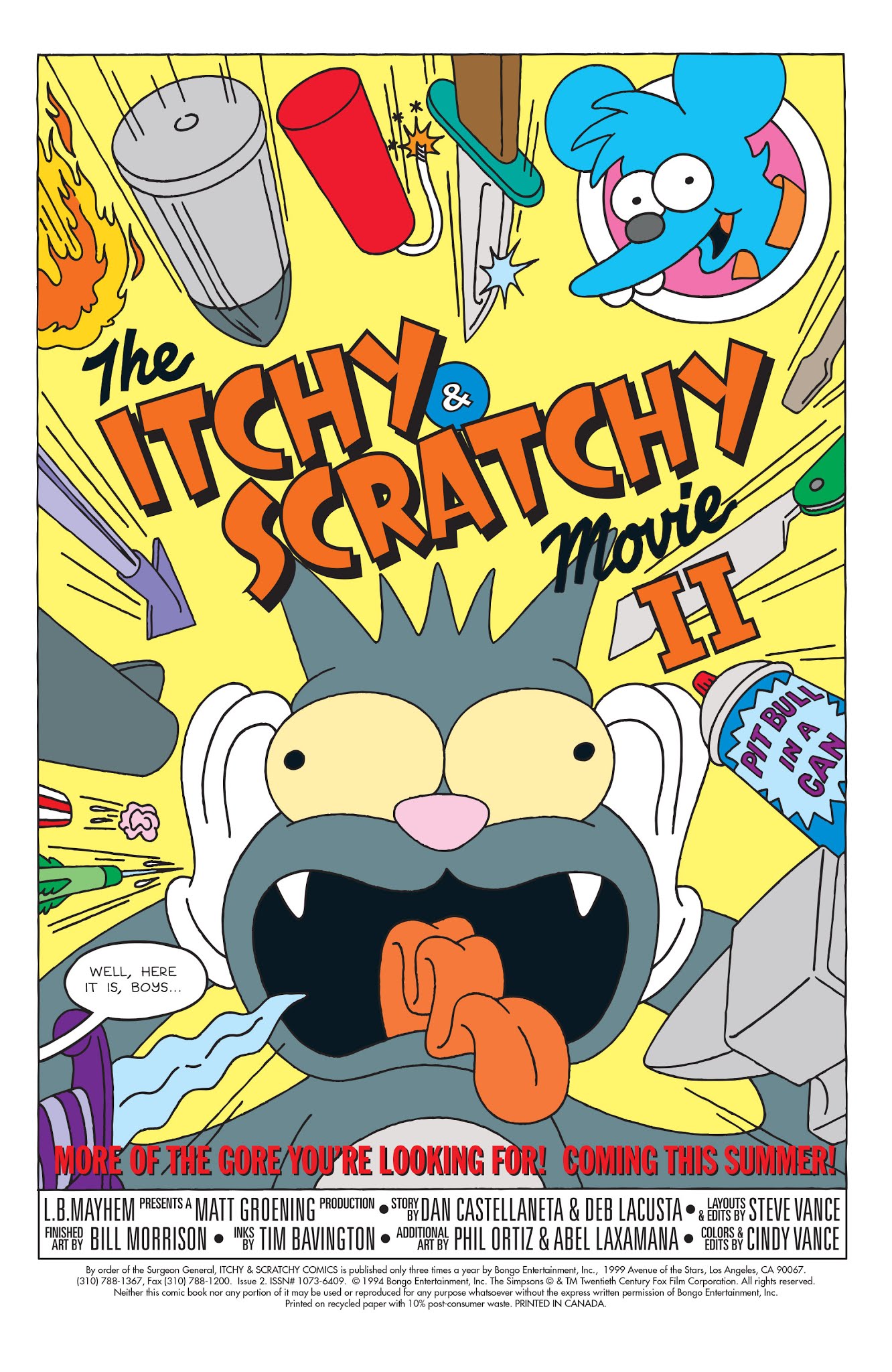 Read online Itchy & Scratchy Comics comic -  Issue #2 - 2