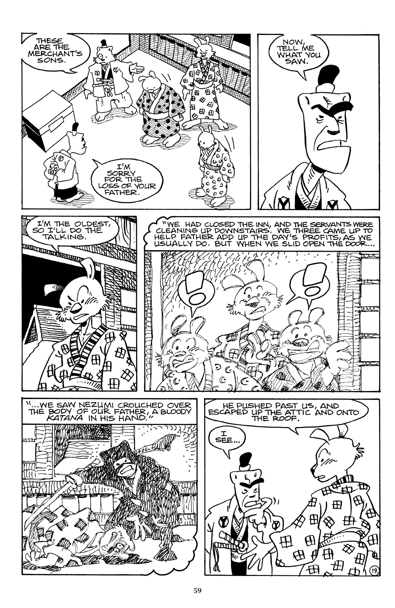 Read online The Usagi Yojimbo Saga comic -  Issue # TPB 5 - 56