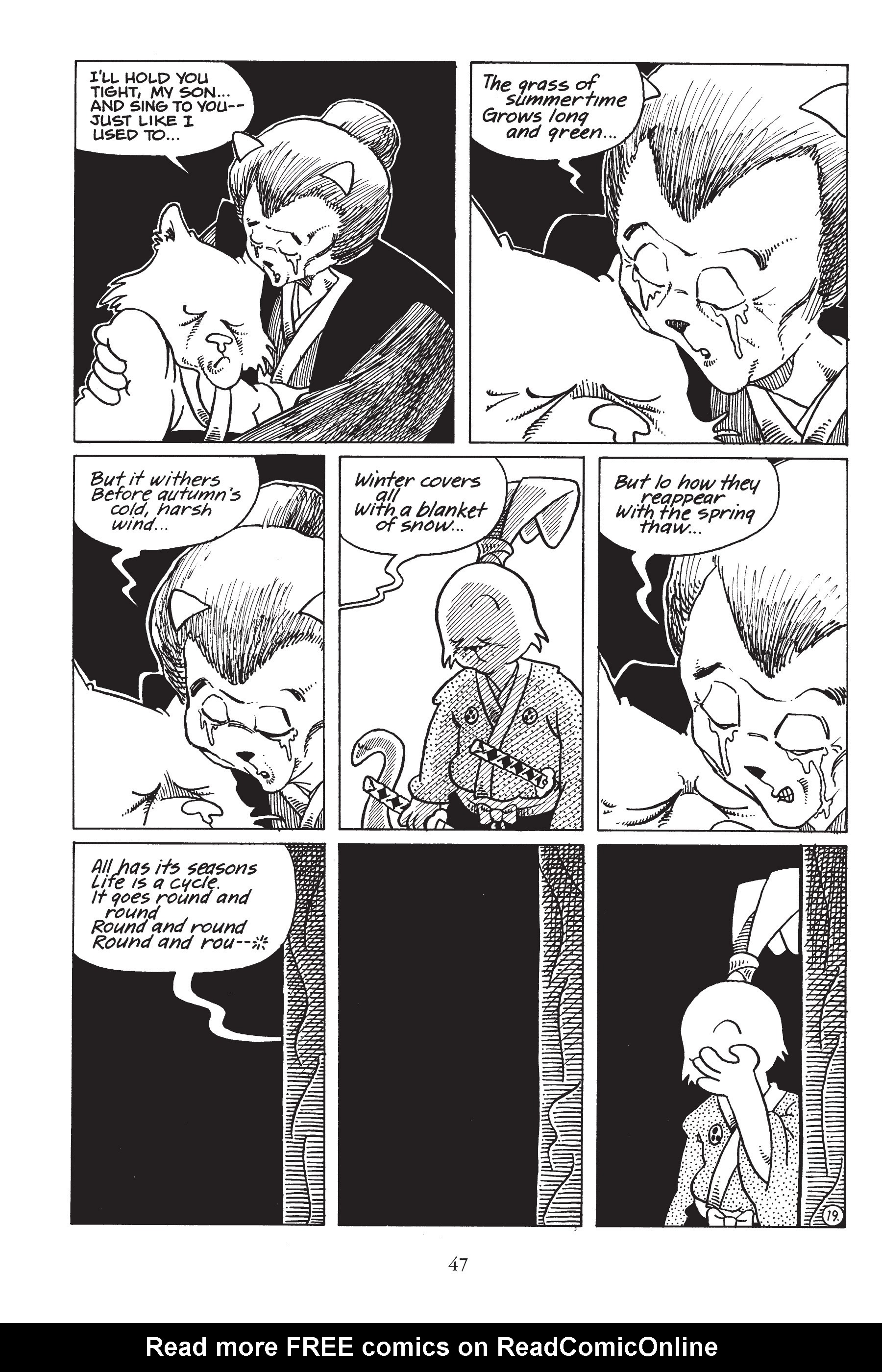 Read online Usagi Yojimbo (1987) comic -  Issue # _TPB 3 - 48