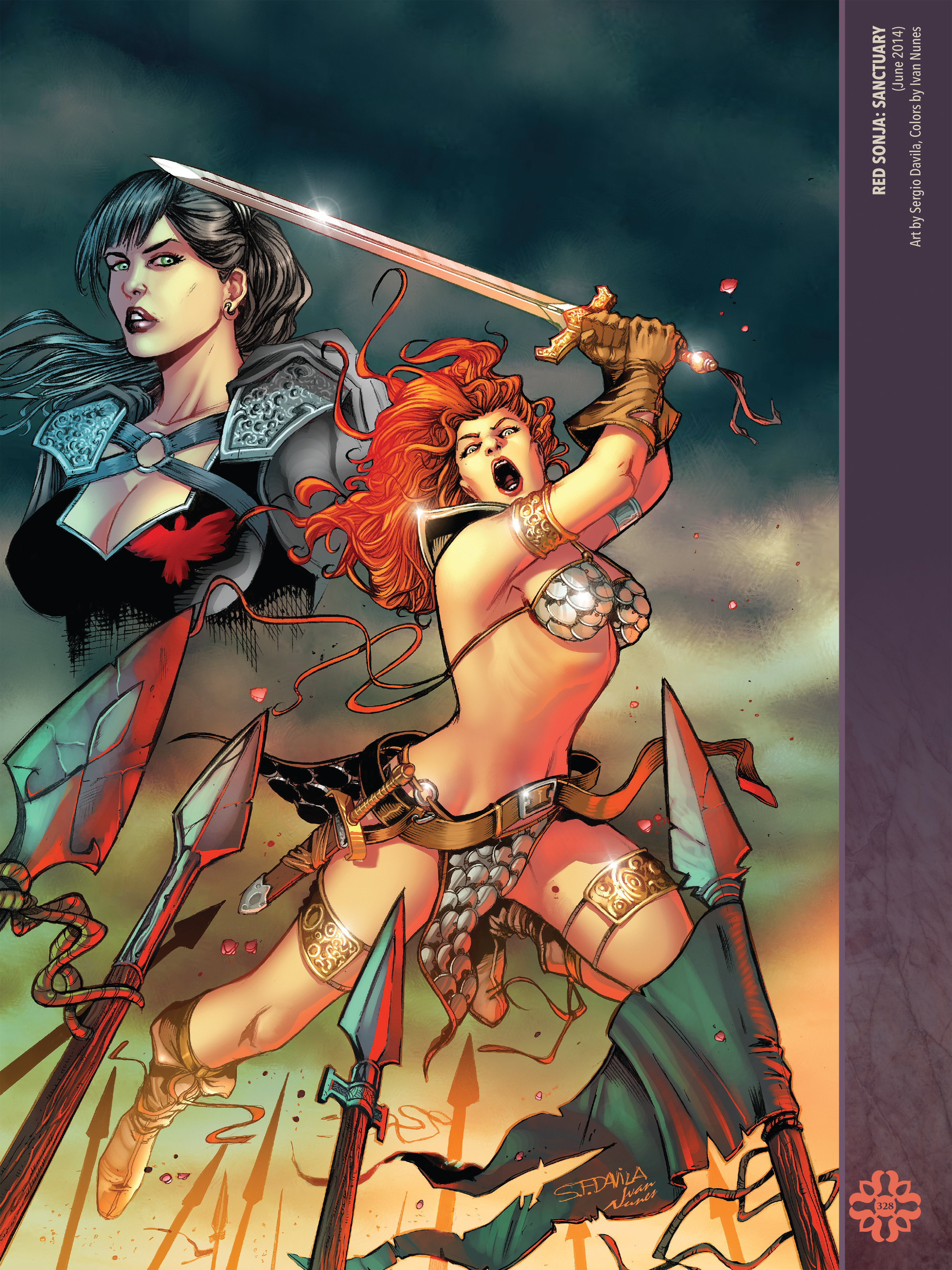 Read online The Art of Red Sonja comic -  Issue # TPB 2 (Part 4) - 29