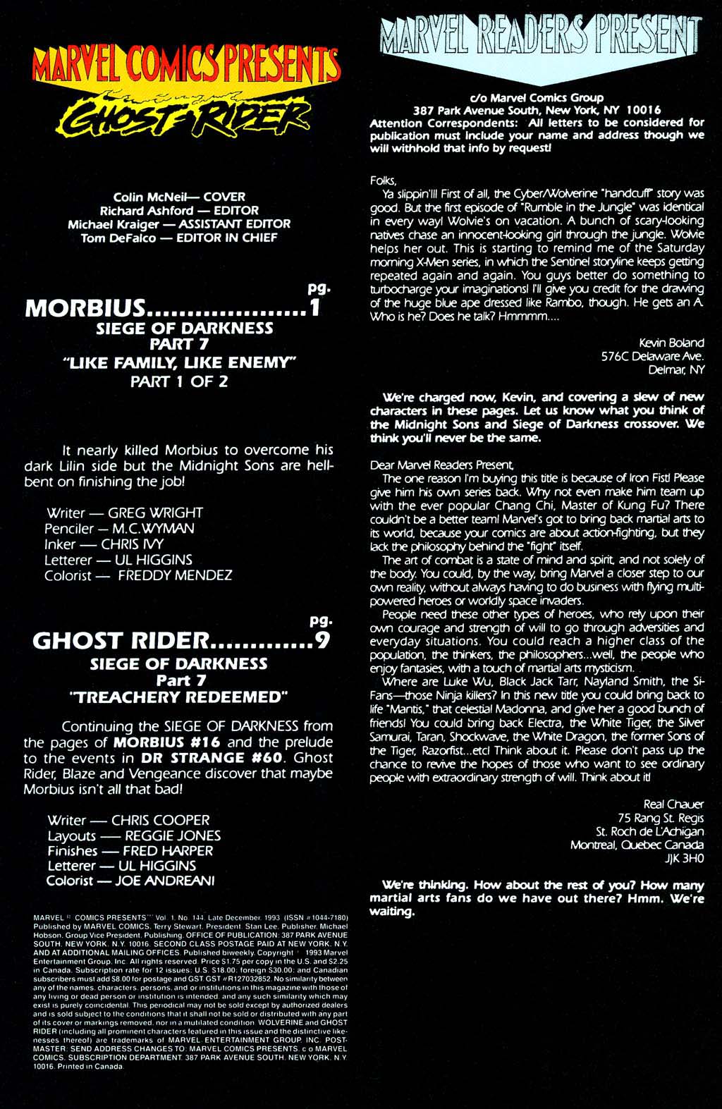 Read online Marvel Comics Presents (1988) comic -  Issue #144 - 20