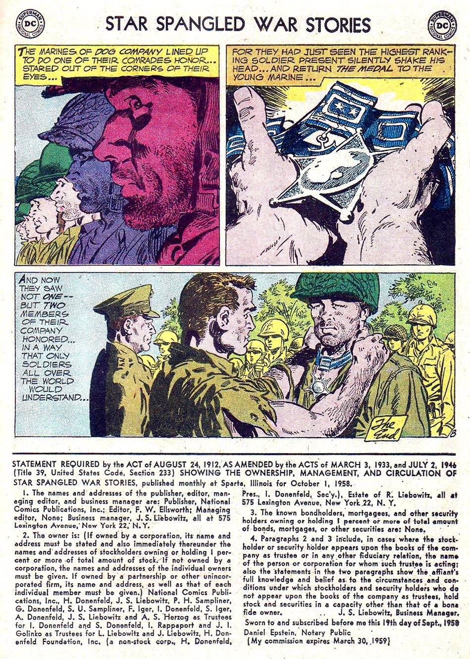 Read online Star Spangled War Stories (1952) comic -  Issue #78 - 33