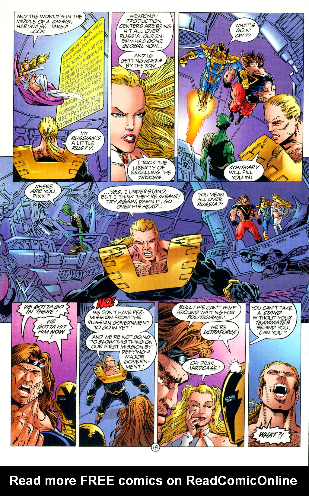 Read online UltraForce (1994) comic -  Issue #2 - 19