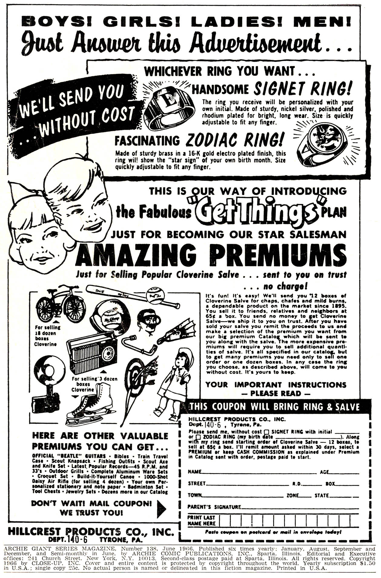 Read online Archie Giant Series Magazine comic -  Issue #138 - 2