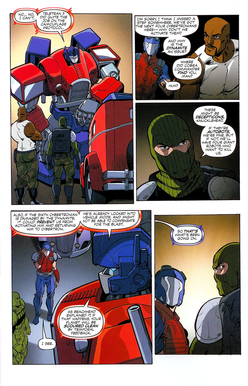 Read online G.I. Joe vs. The Transformers II comic -  Issue #2 - 16