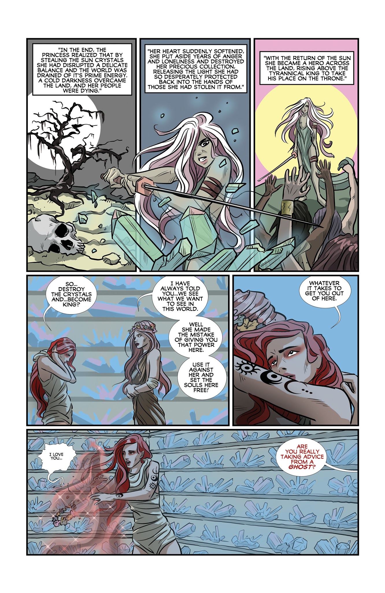Read online Skin & Earth comic -  Issue #6 - 35