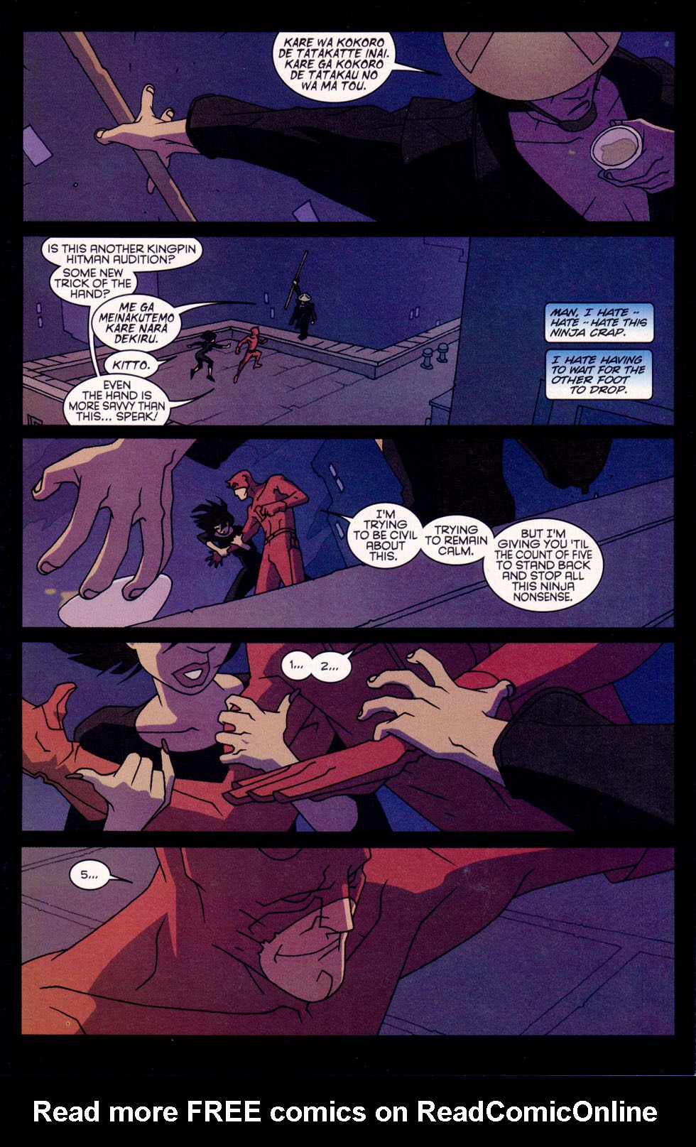 Read online Superman's Pal Jimmy Olsen comic -  Issue # Daredevil - Ninja (2001) - 16