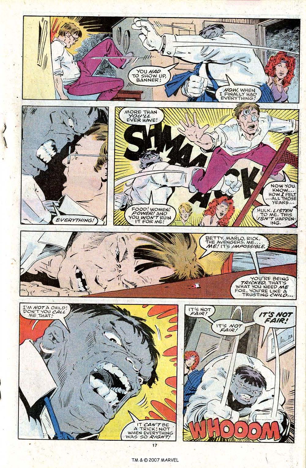 Read online The Incredible Hulk (1968) comic -  Issue #355 - 19
