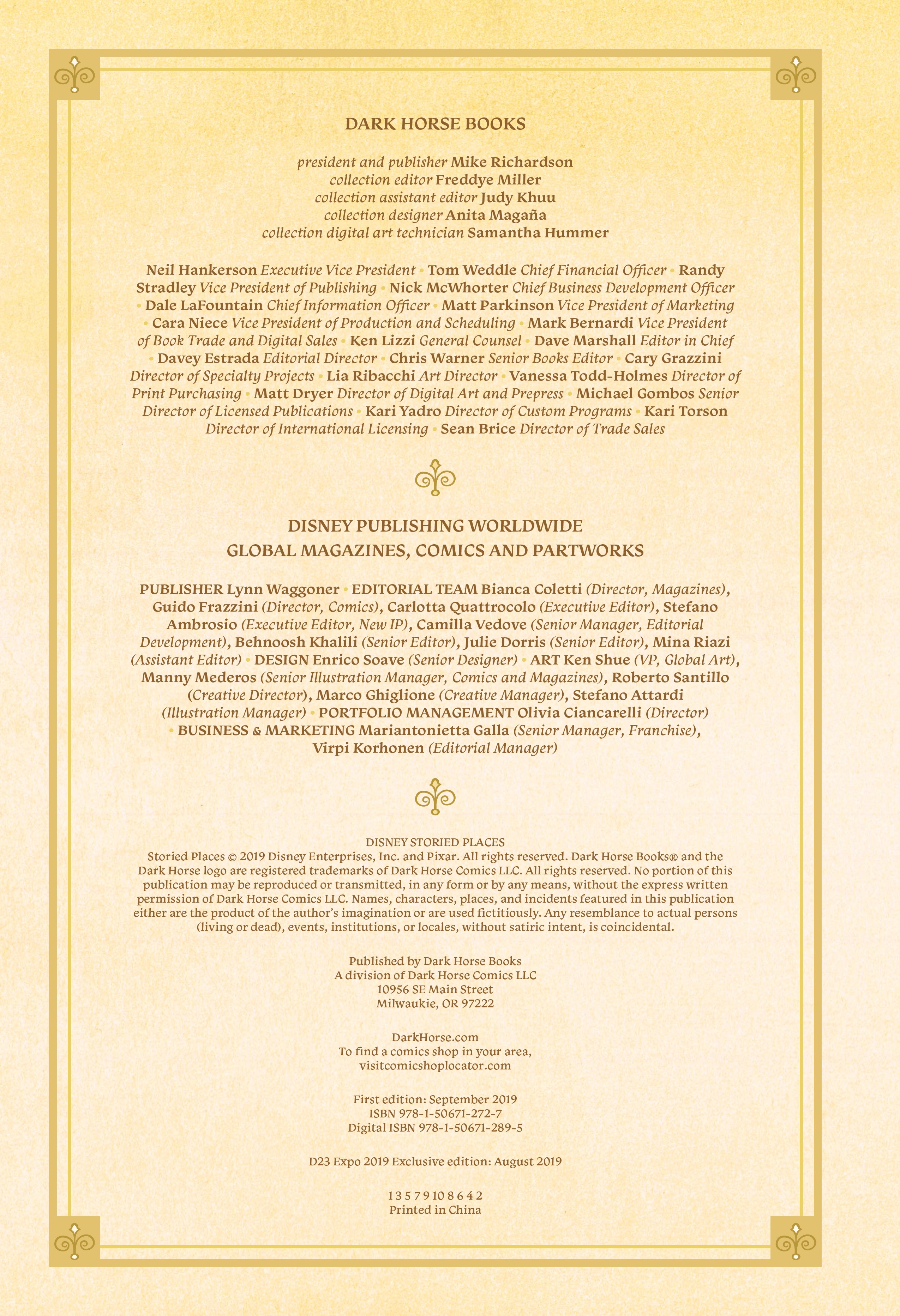 Read online Disney Storied Places comic -  Issue # TPB - 6