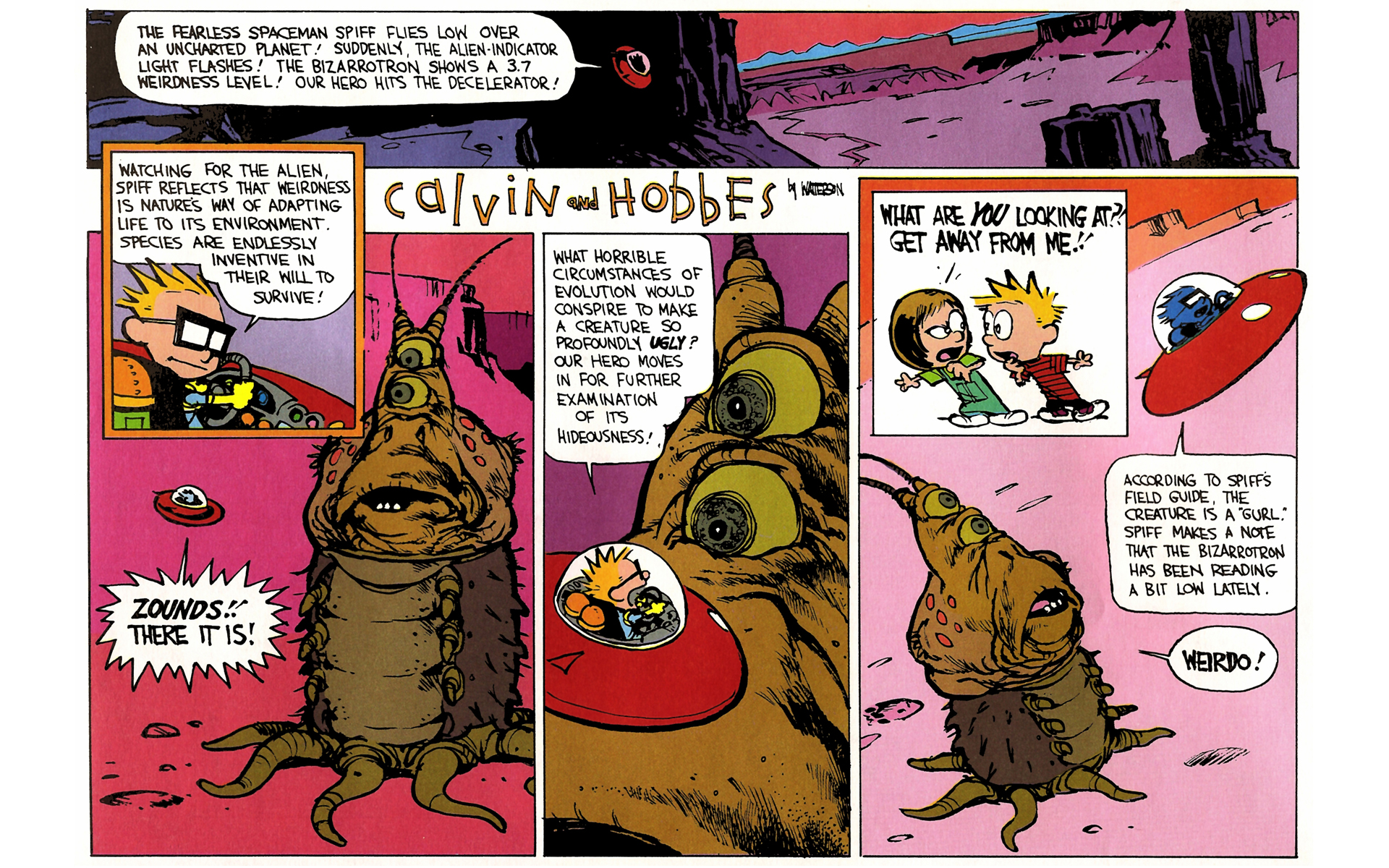 Read online Calvin and Hobbes comic -  Issue #8 - 136
