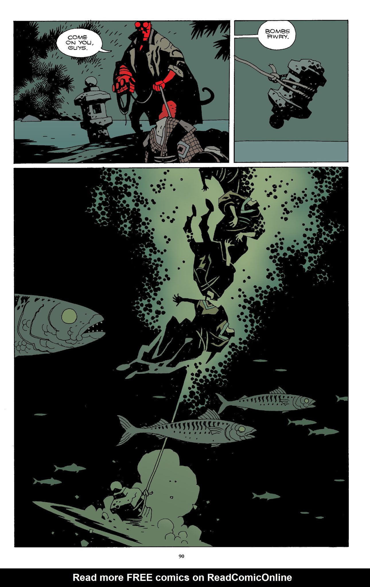 Read online Hellboy The Complete Short Stories comic -  Issue # TPB 2 (Part 1) - 91