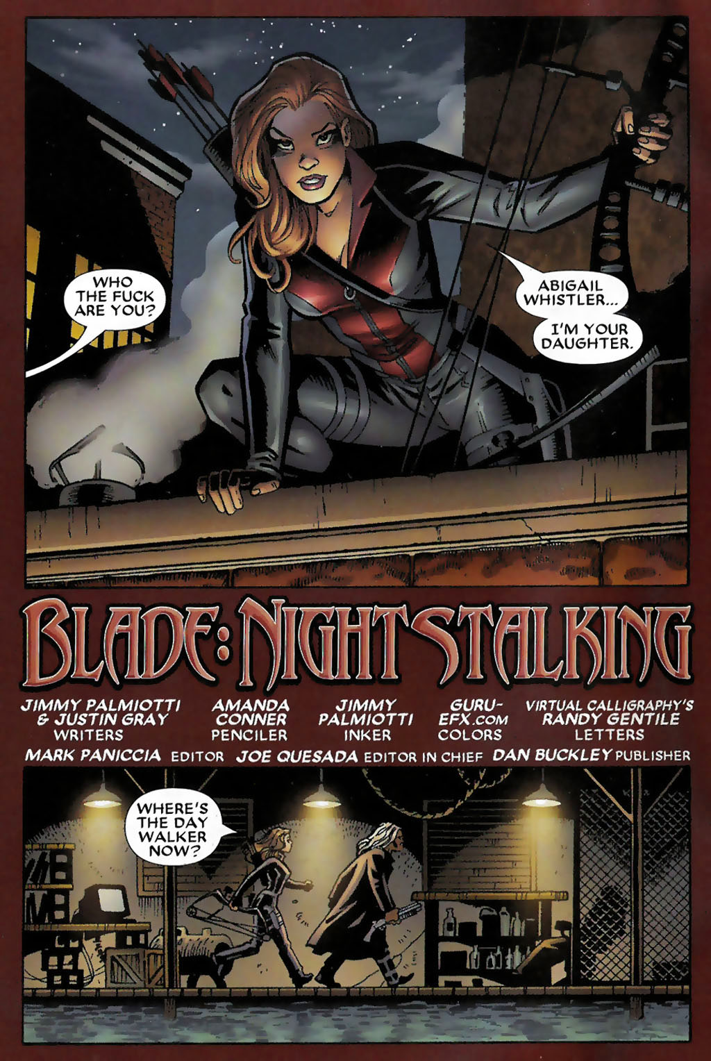 Read online Blade: Nightstalking comic -  Issue # Full - 6