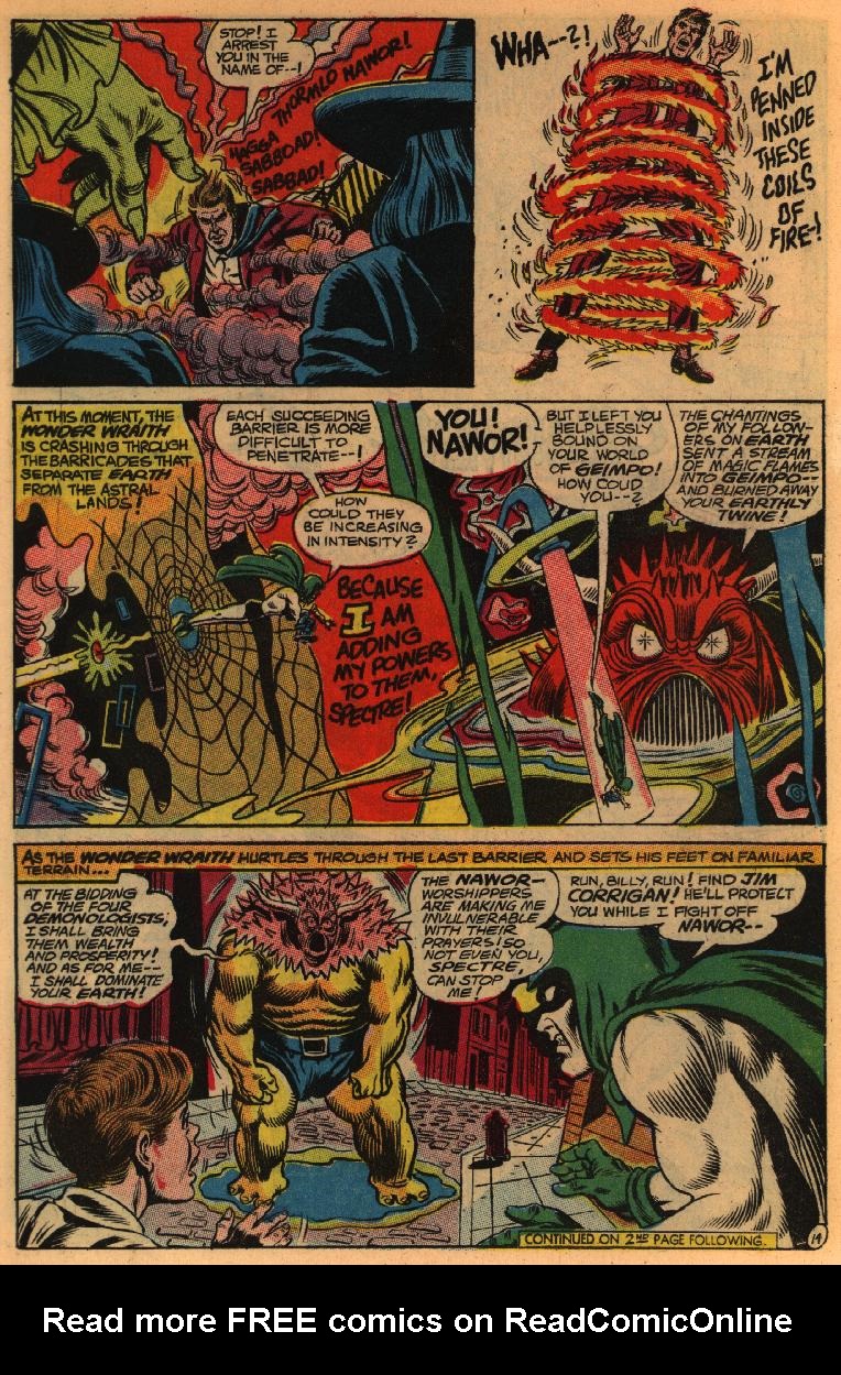 Read online The Spectre (1967) comic -  Issue #6 - 18