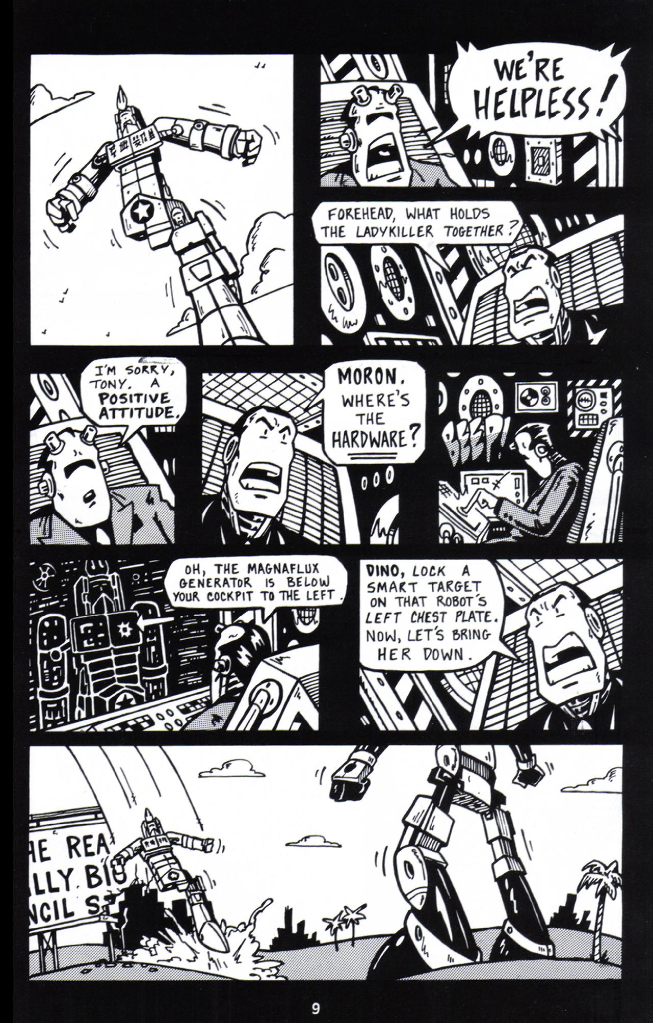 Read online La Cosa Nostroid comic -  Issue #5 - 11