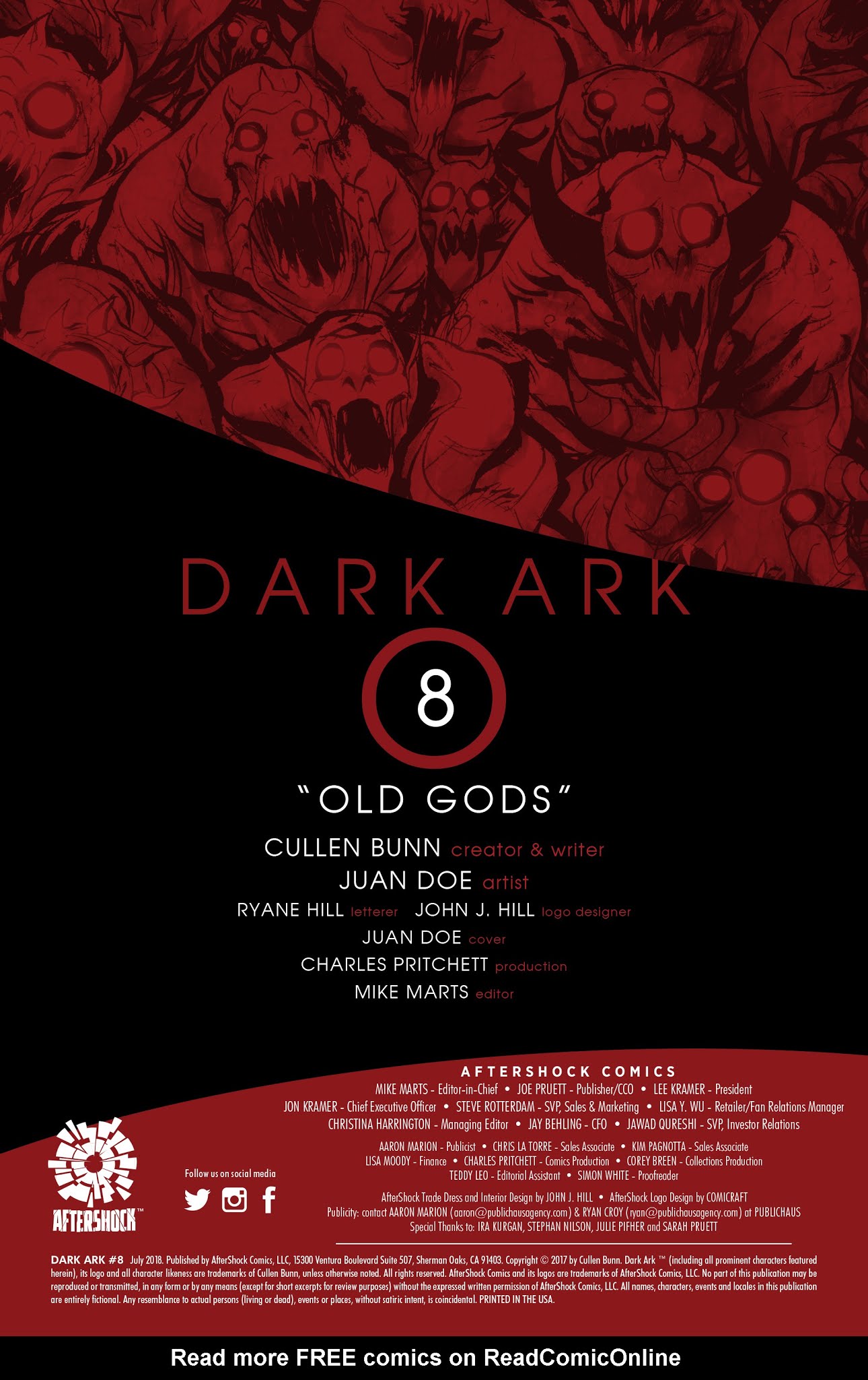 Read online Dark Ark comic -  Issue #8 - 2