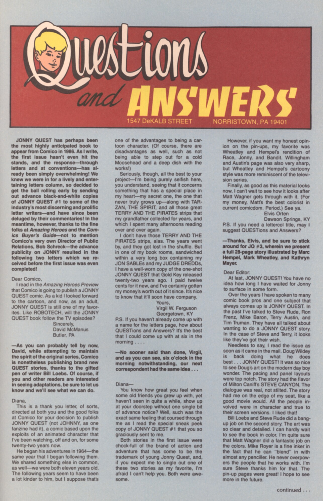 Read online Jonny Quest comic -  Issue #2 - 29