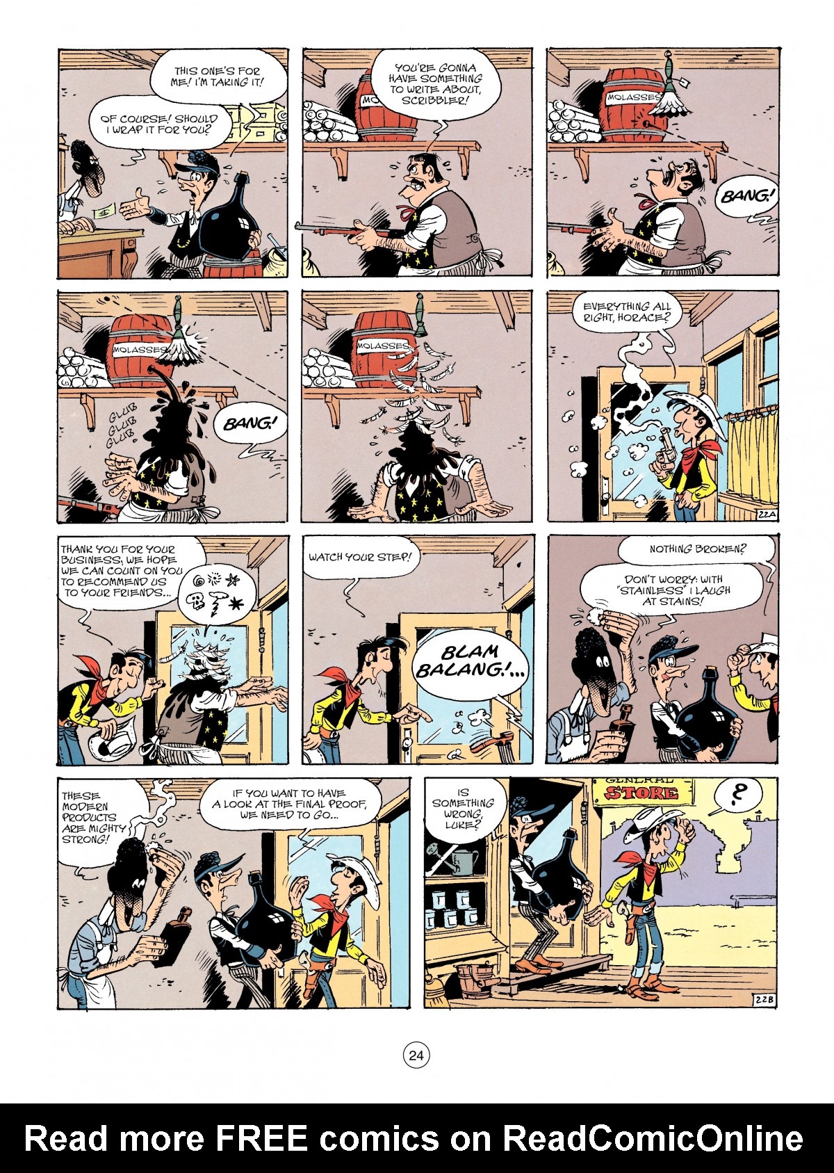Read online A Lucky Luke Adventure comic -  Issue #41 - 24