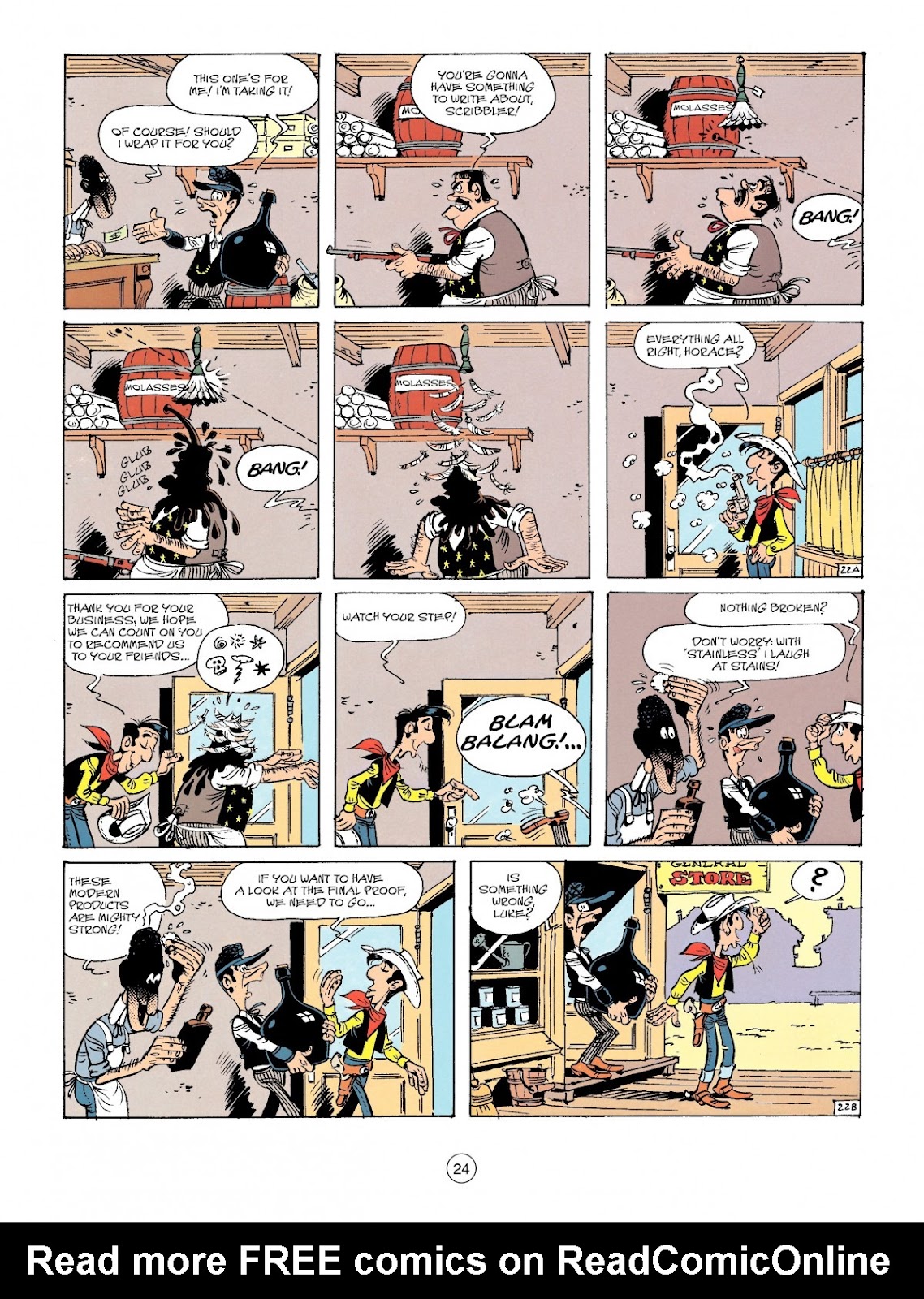 A Lucky Luke Adventure issue 41 - Page 24