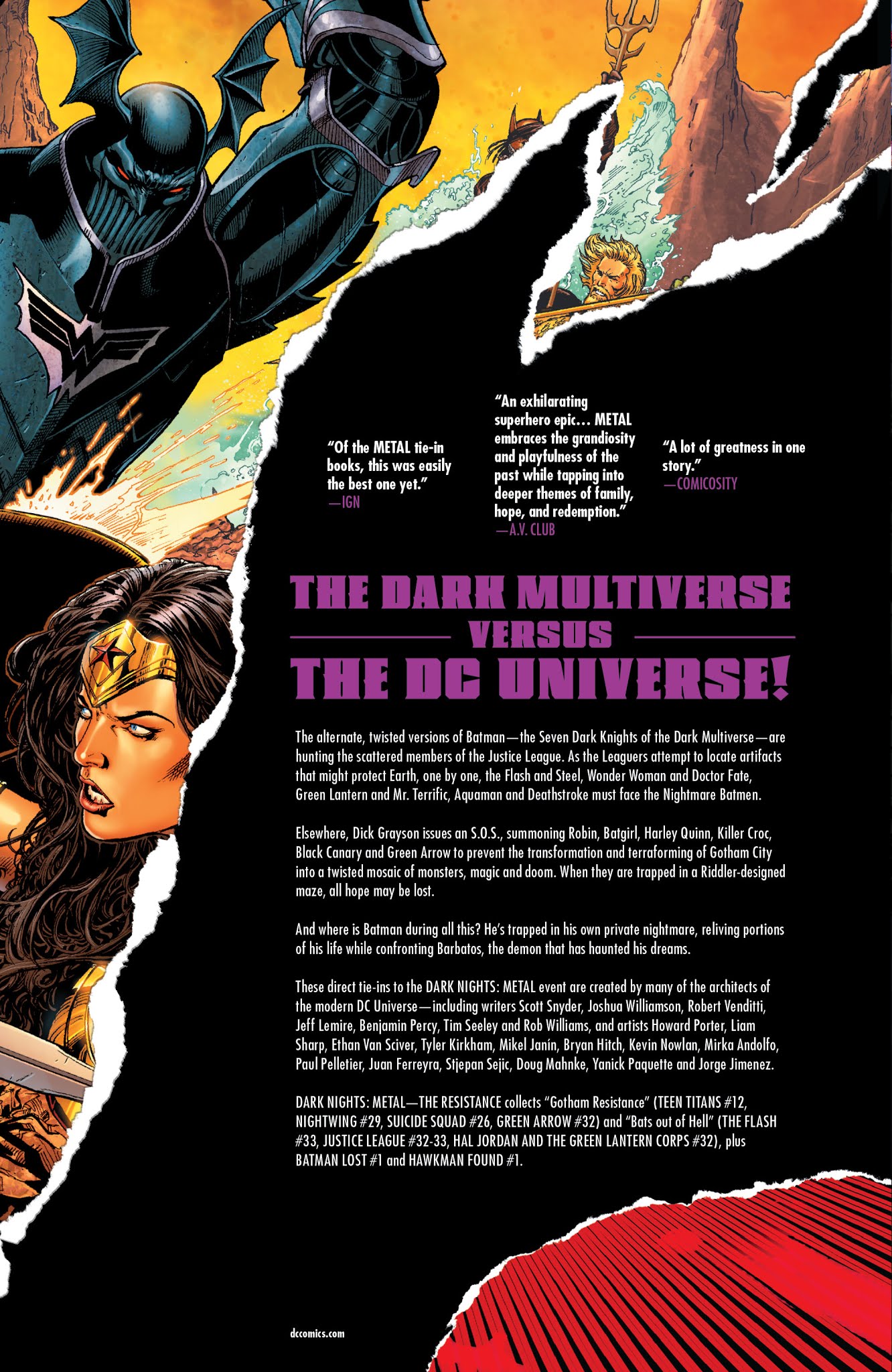 Read online Dark Nights: Metal: The Resistance comic -  Issue # TPB (Part 2) - 121