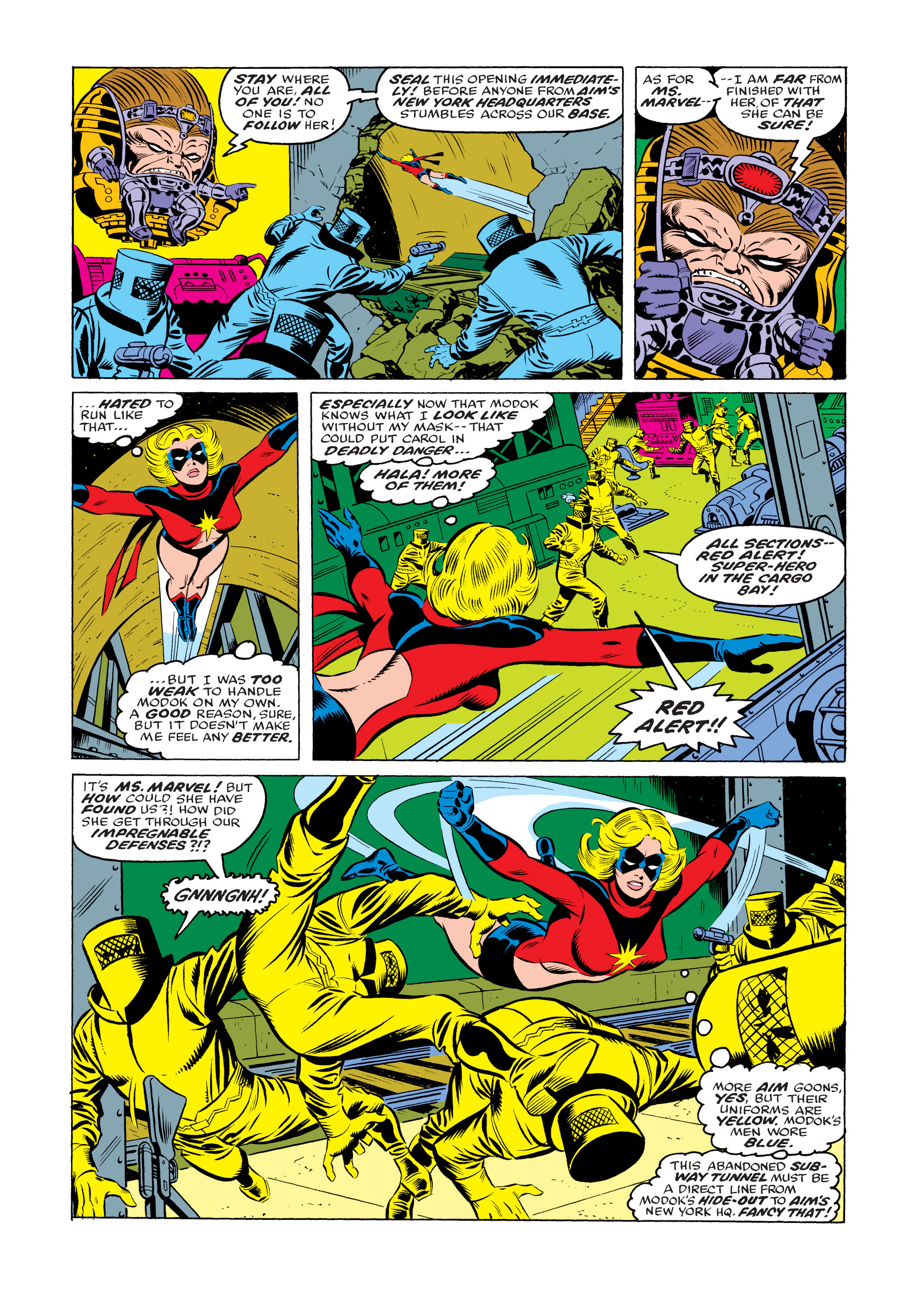 Read online Ms. Marvel (1977) comic -  Issue #7 - 16