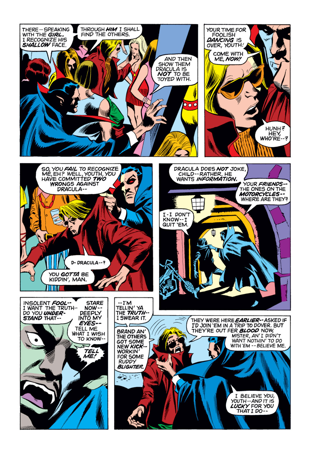 Read online Tomb of Dracula (1972) comic -  Issue #11 - 12