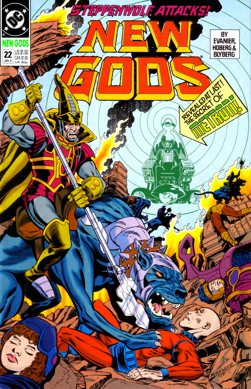 Read online The New Gods (1989) comic -  Issue #22 - 1