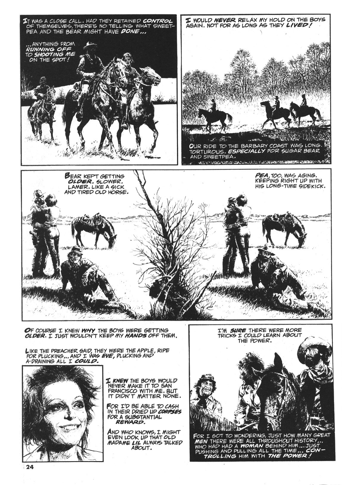 Read online Vampirella (1969) comic -  Issue #47 - 24