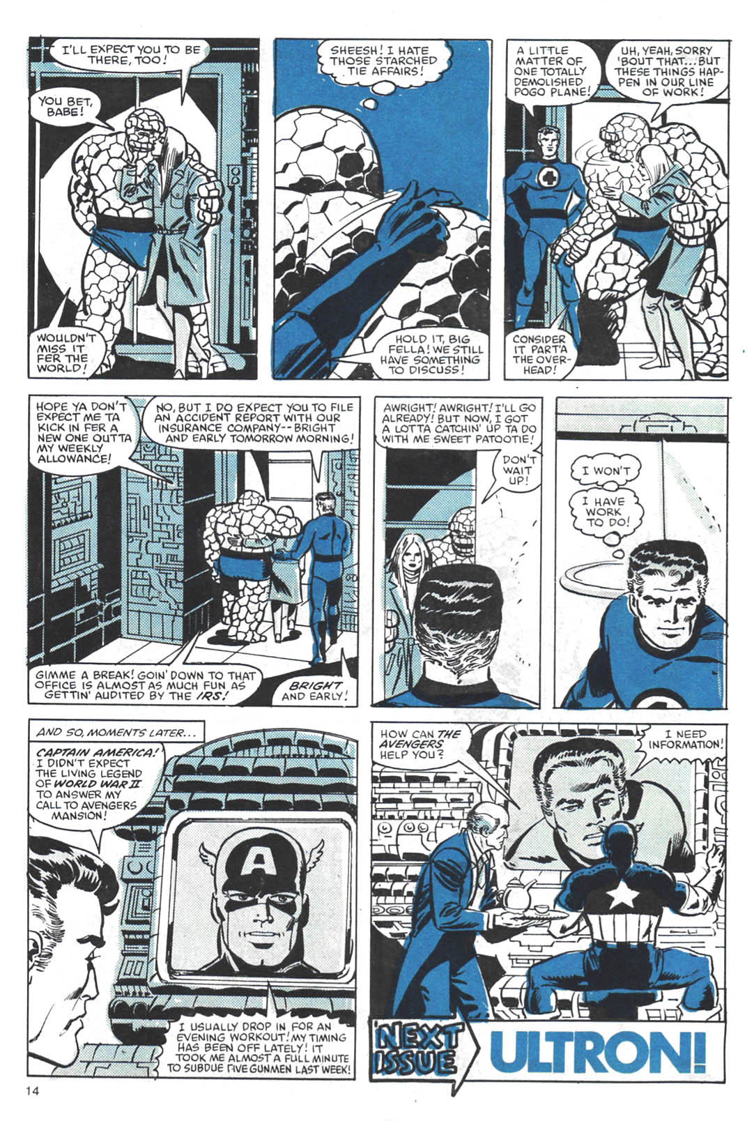 Read Online The Thing Is Big Ben Comic Issue 1