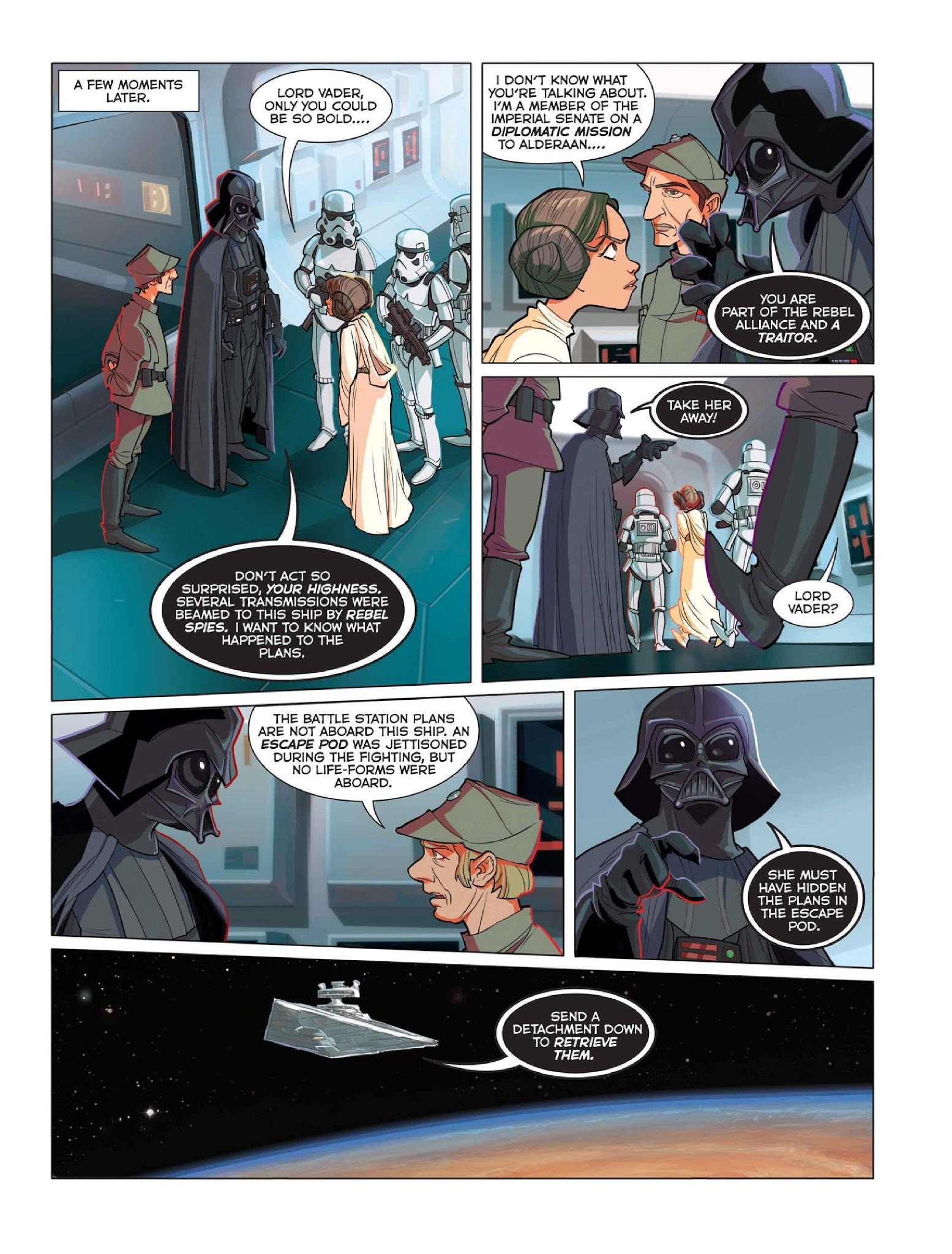 Read online Star Wars: The Original Trilogy comic -  Issue # TPB - 13