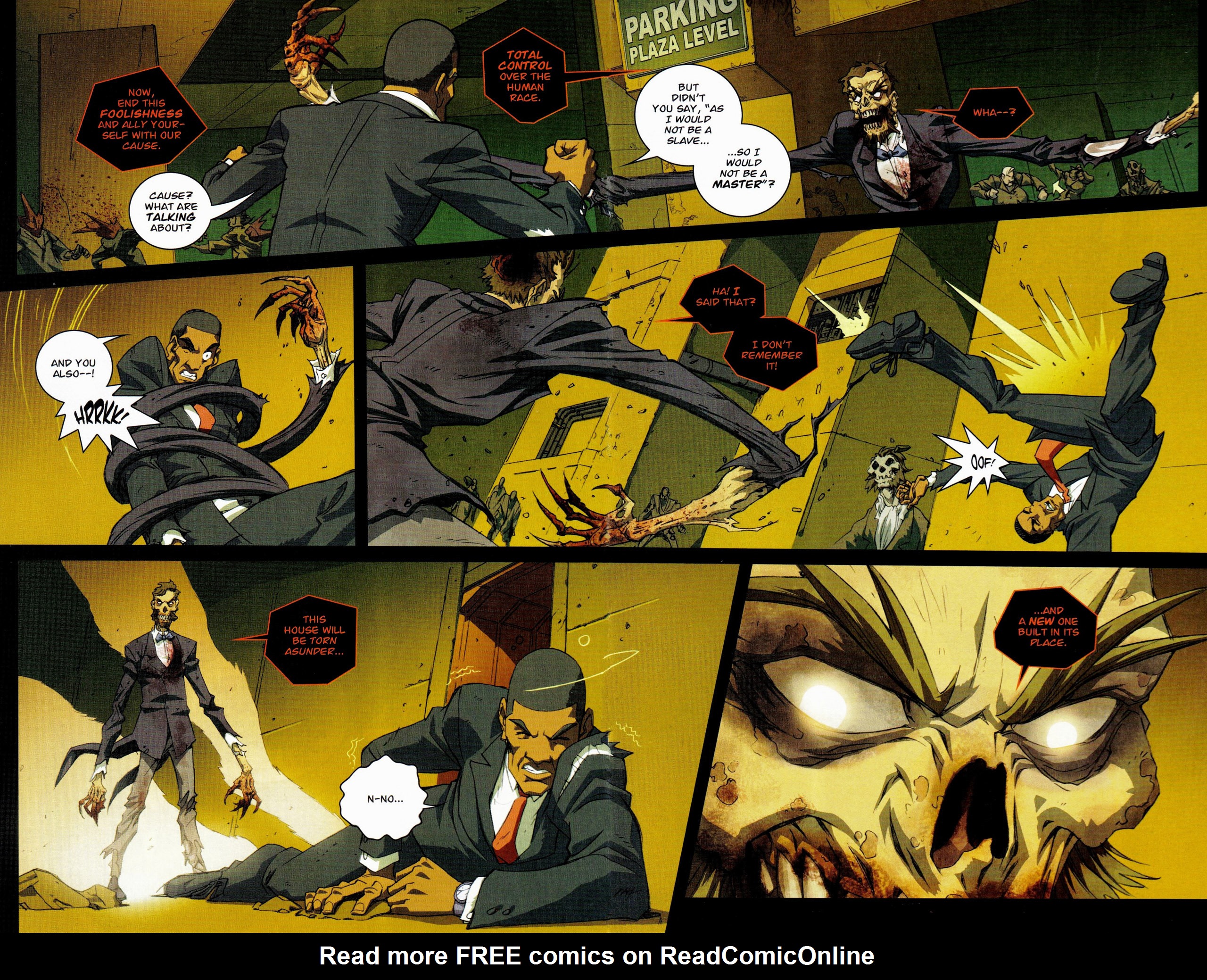 Read online President Evil comic -  Issue #3 - 4