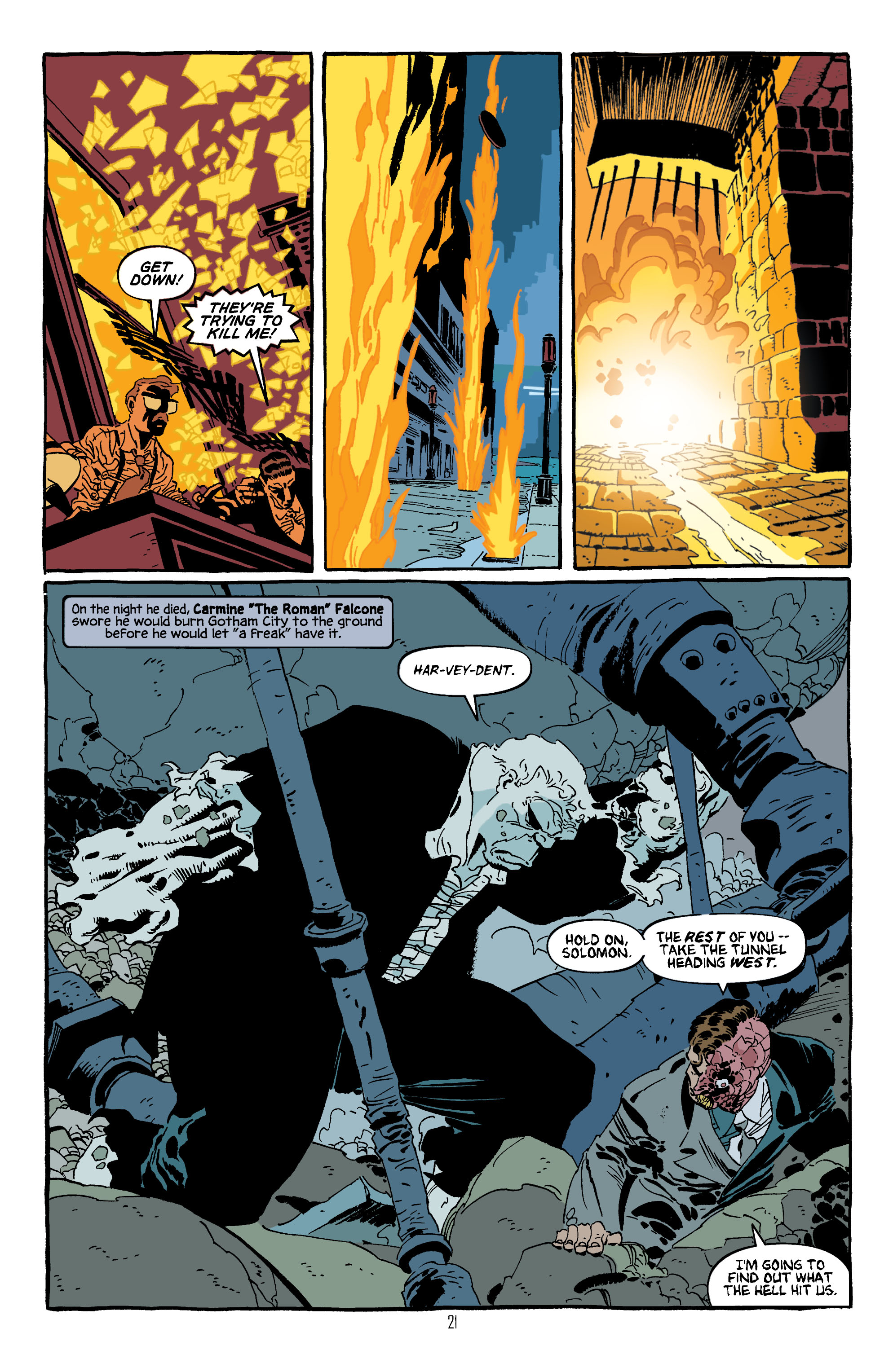Read online Batman: Dark Victory (1999) comic -  Issue #13 - 22