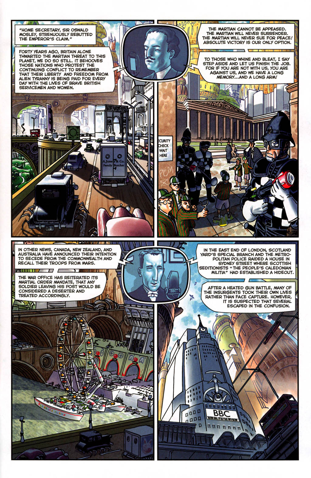 Read online Scarlet Traces: The Great Game comic -  Issue #1 - 8