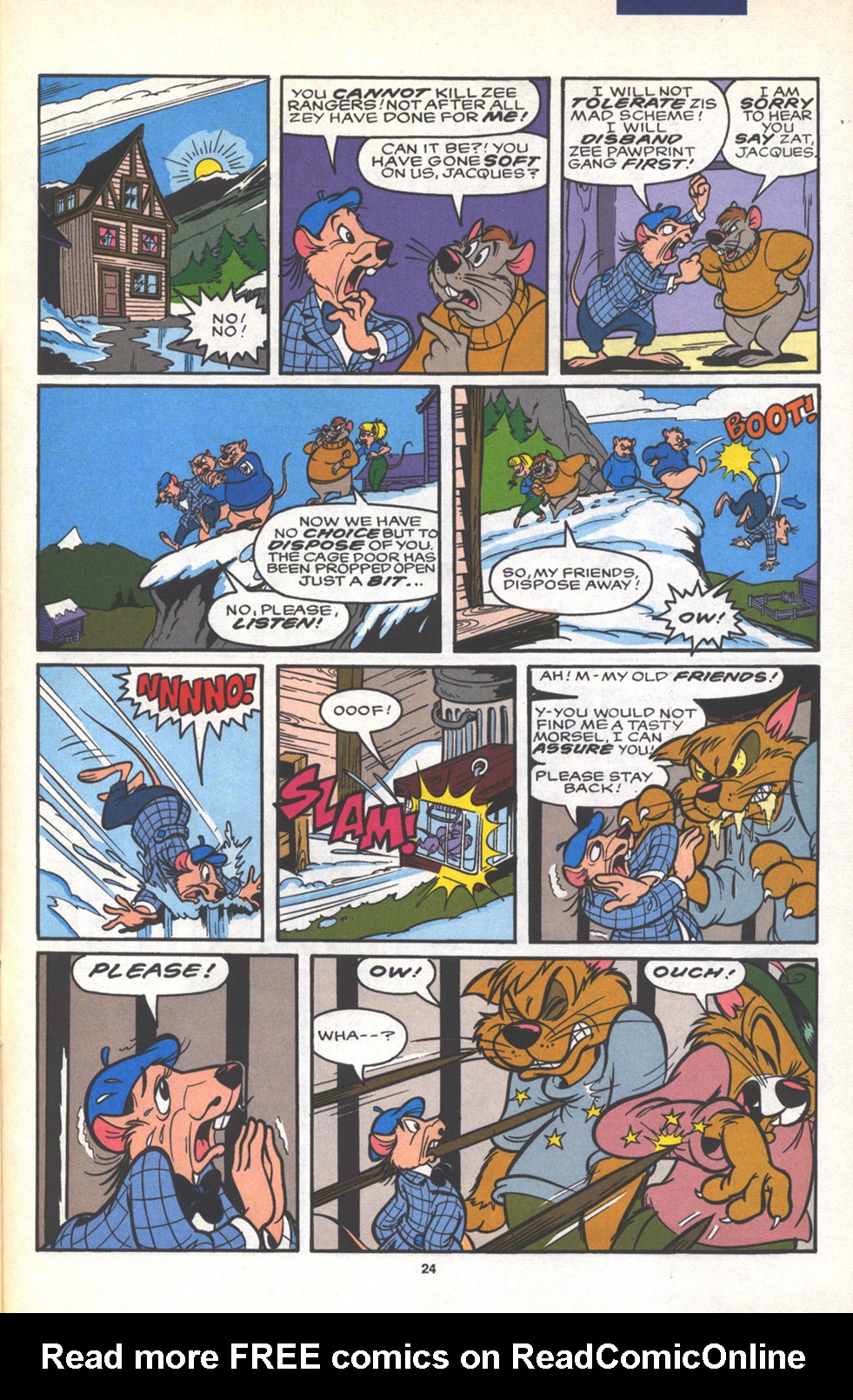 Read online Disney's Chip 'N Dale Rescue Rangers comic -  Issue #17 - 31