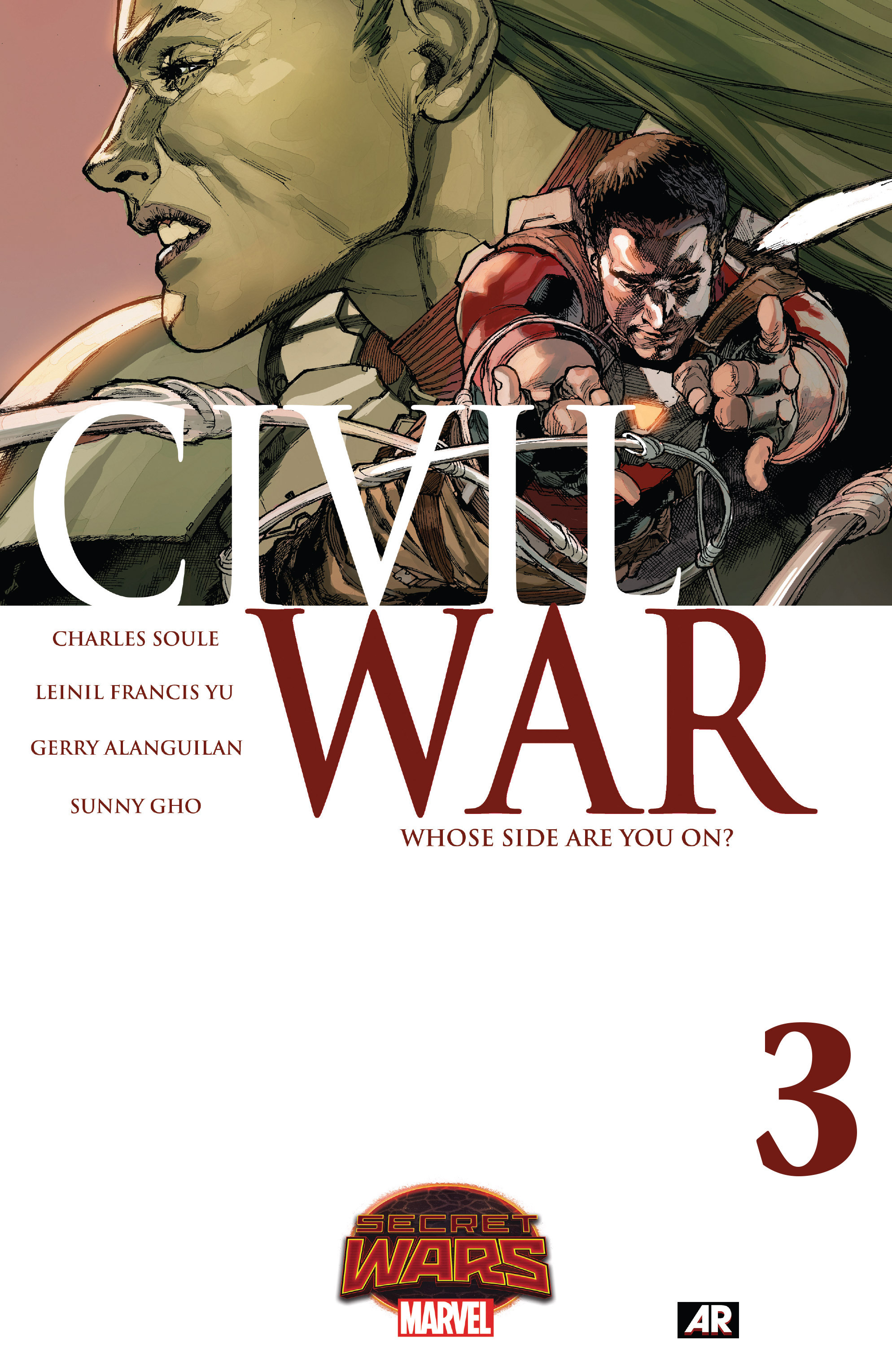 Read online Civil War (2015) comic -  Issue #3 - 1